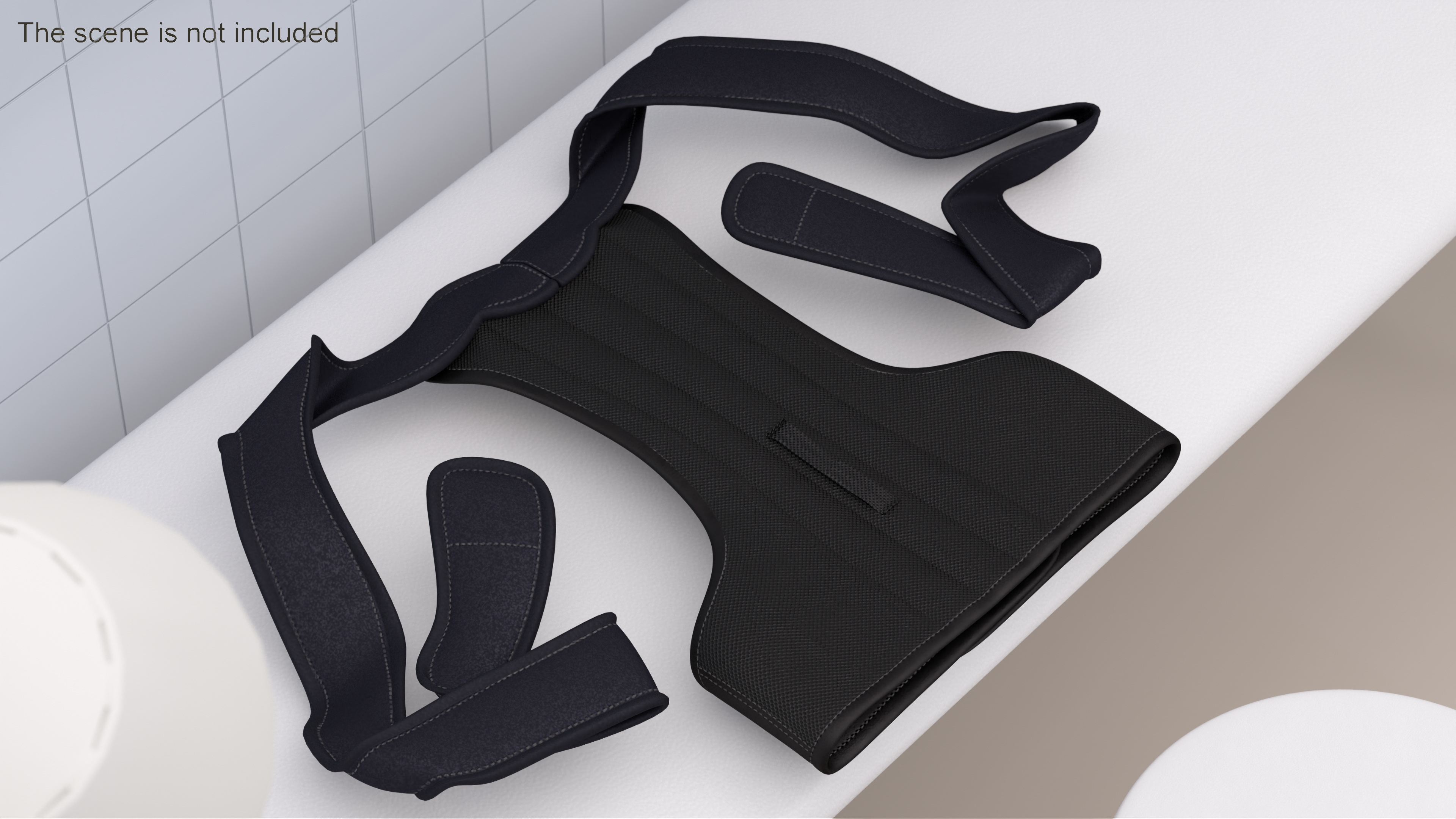 3D model Back Support Belt Posture Corrector