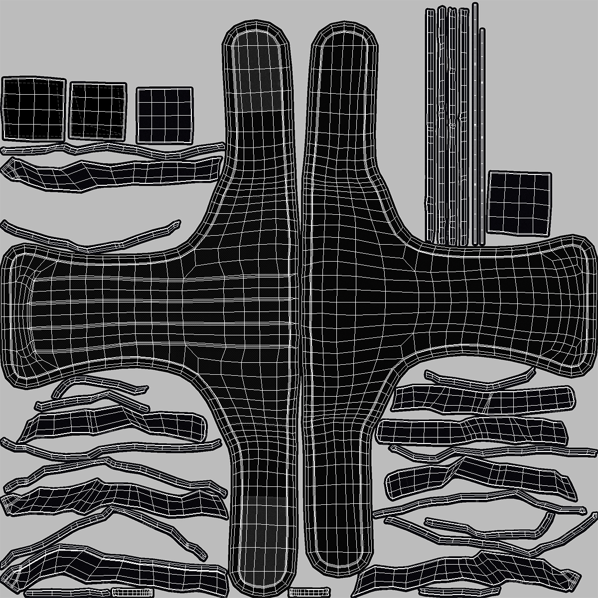 3D model Back Support Belt Posture Corrector