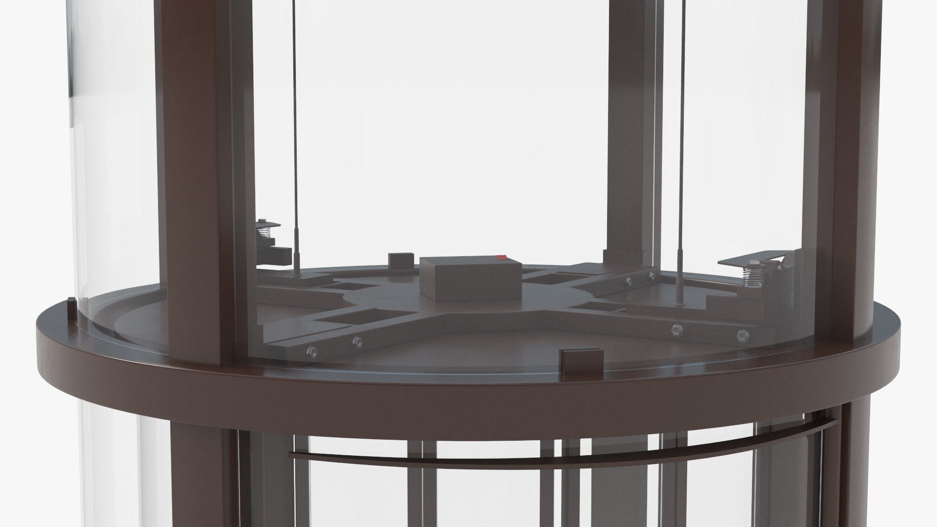 Vuelift Full Glass Lift Brown 3D model