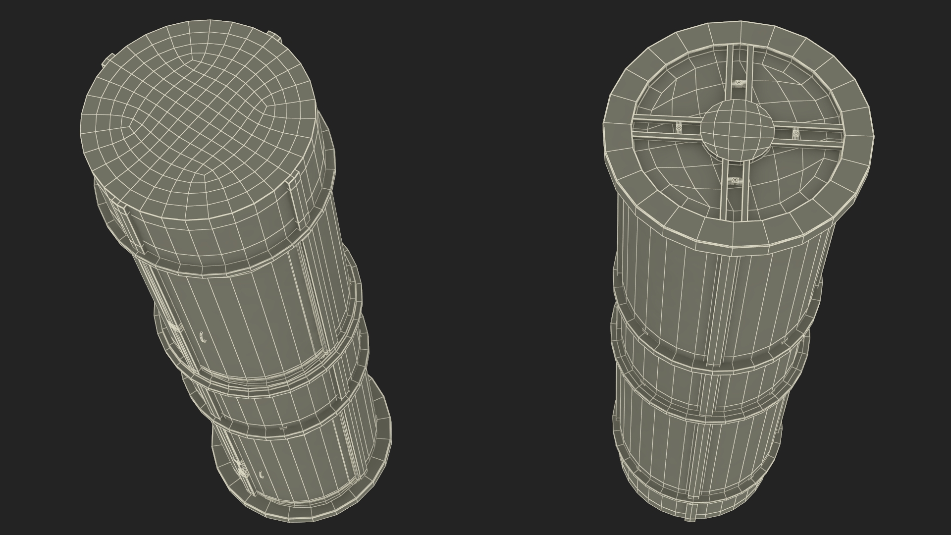 Vuelift Full Glass Lift Brown 3D model