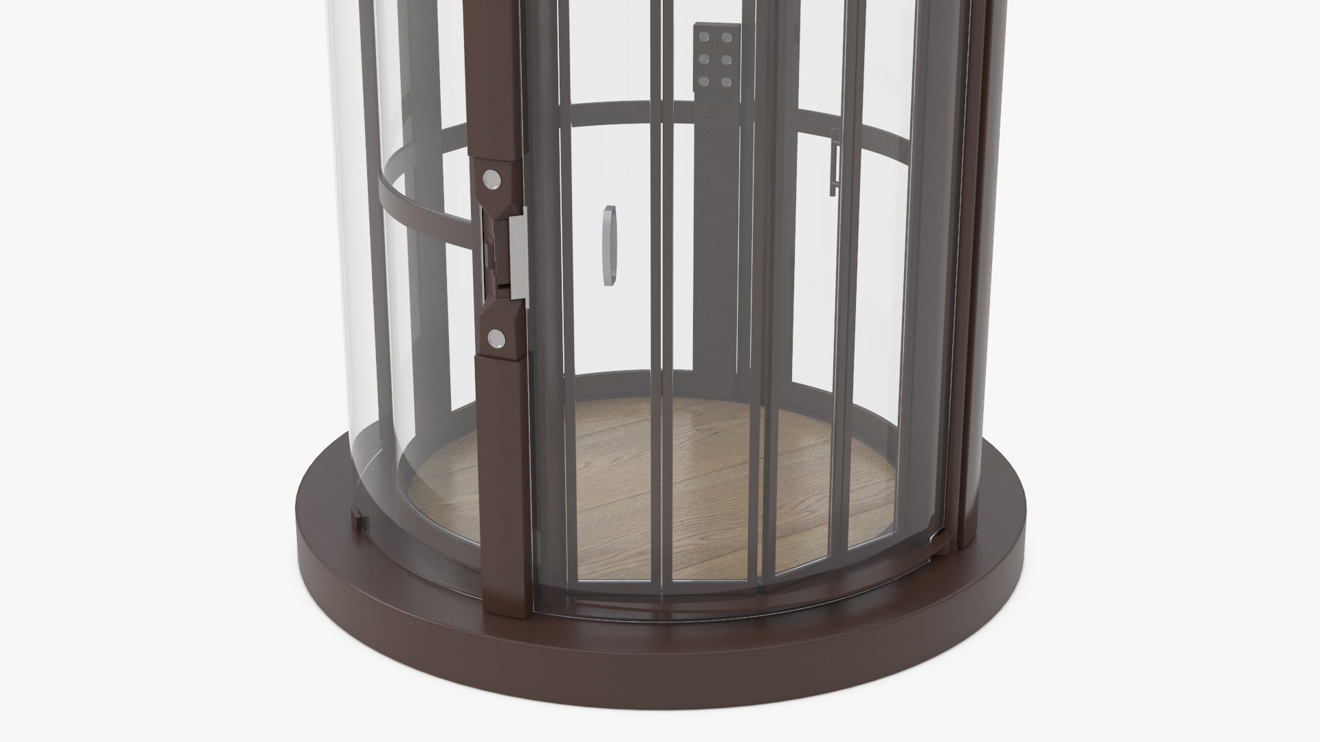 Vuelift Full Glass Lift Brown 3D model