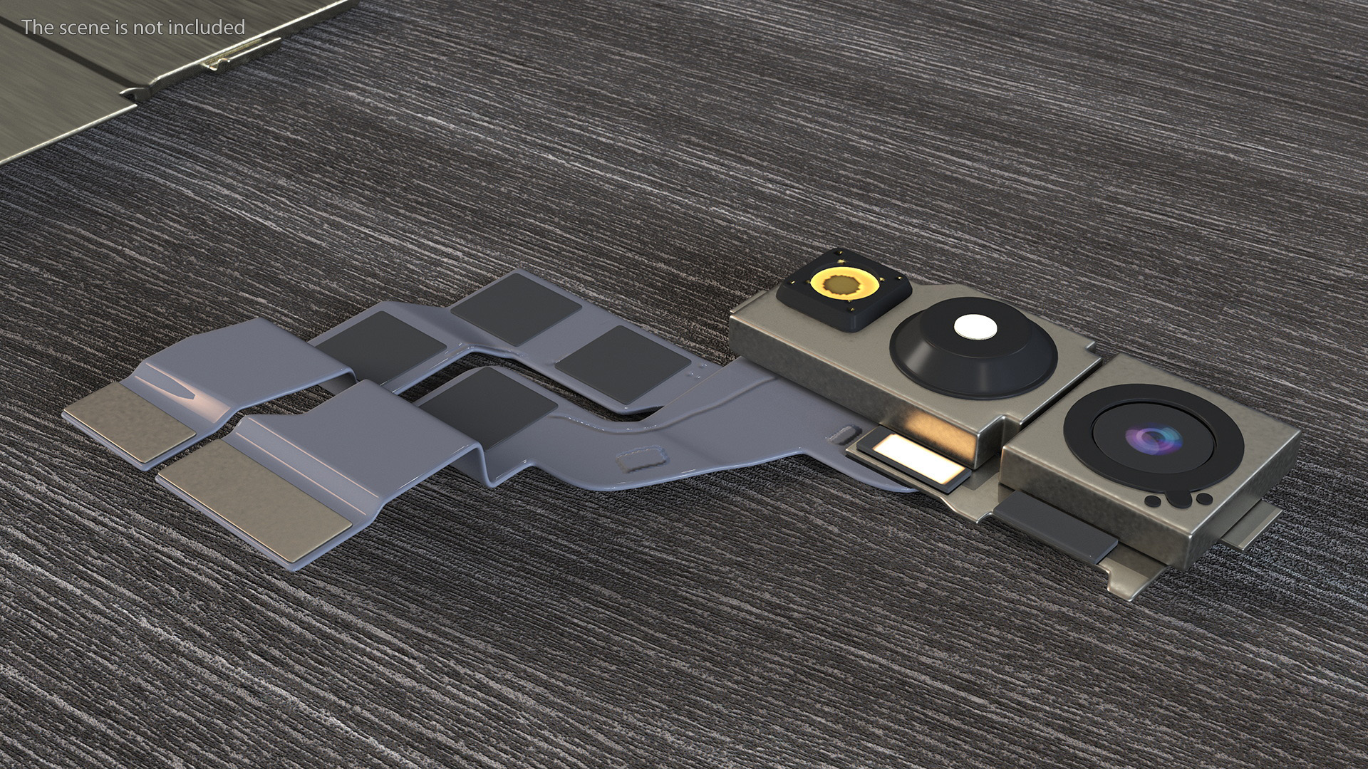 iPhone 14 Pro with Full Internal Structure 3D