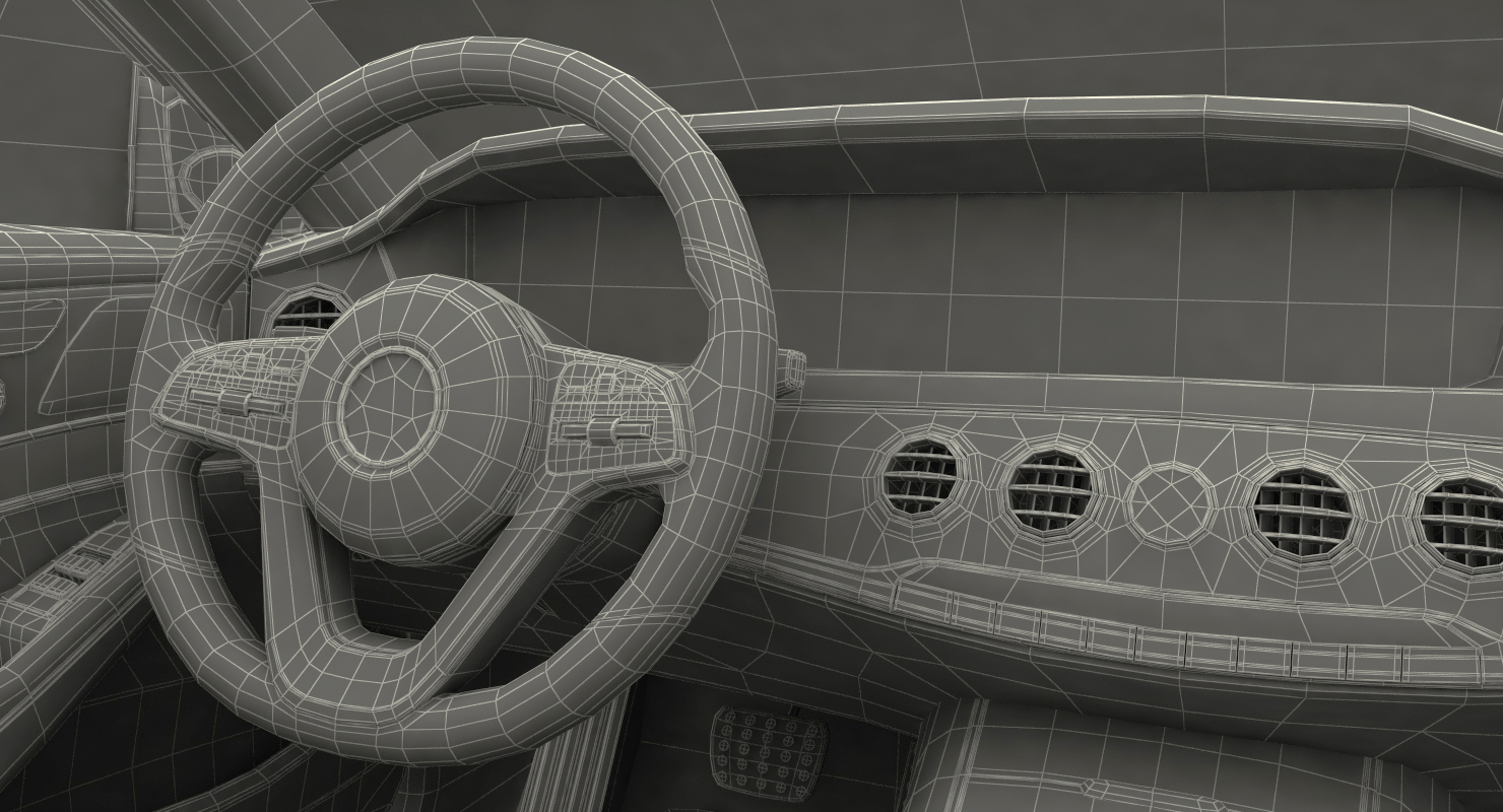 Luxury Limousine Generic 3D model