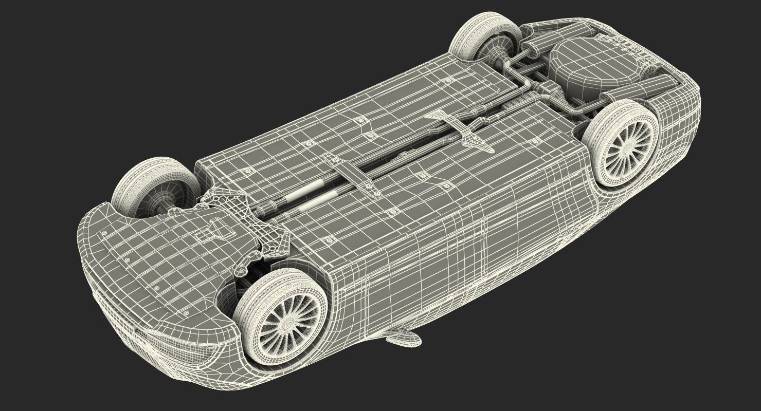 Luxury Limousine Generic 3D model