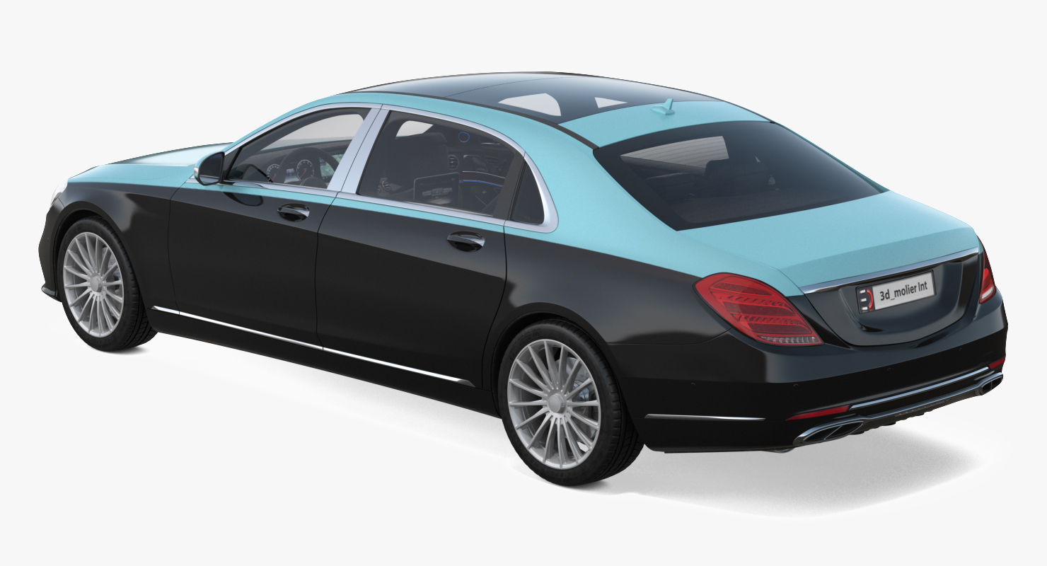 Luxury Limousine Generic 3D model