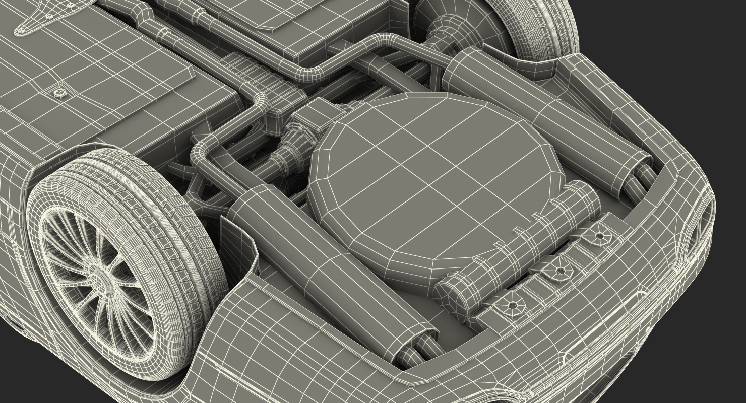 Luxury Limousine Generic 3D model