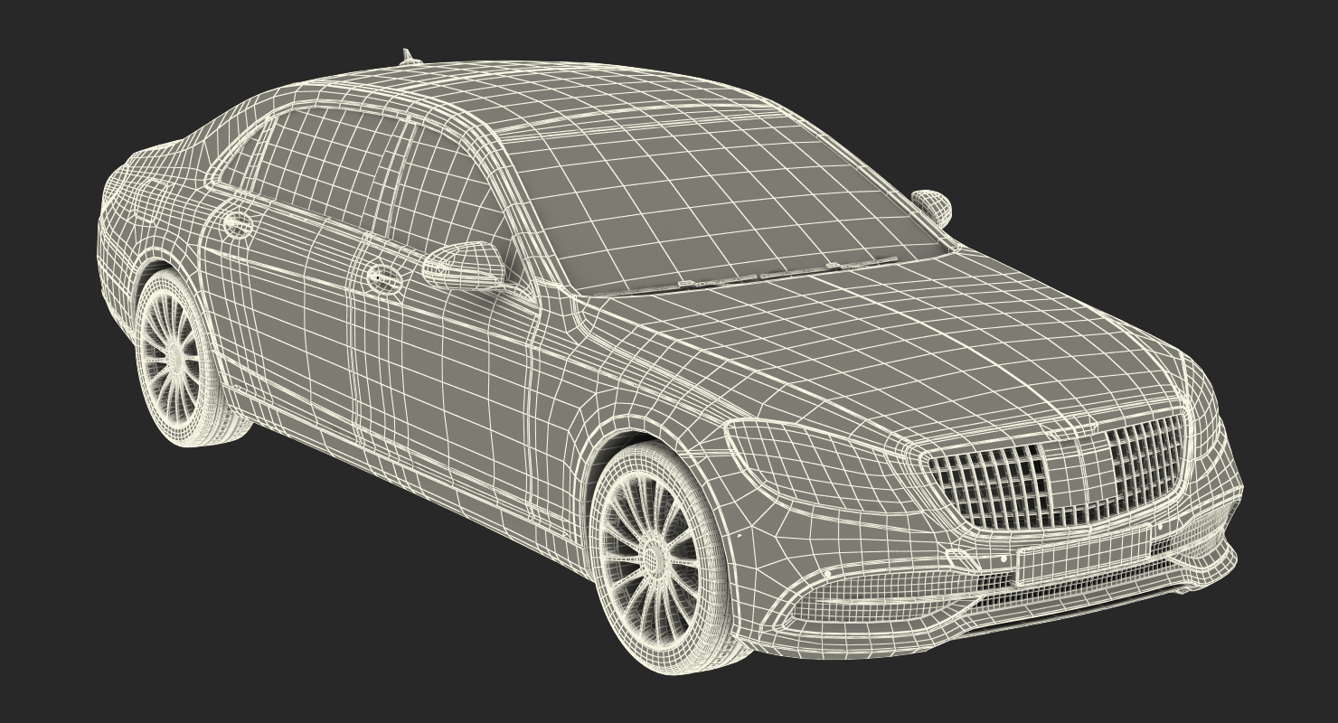 Luxury Limousine Generic 3D model