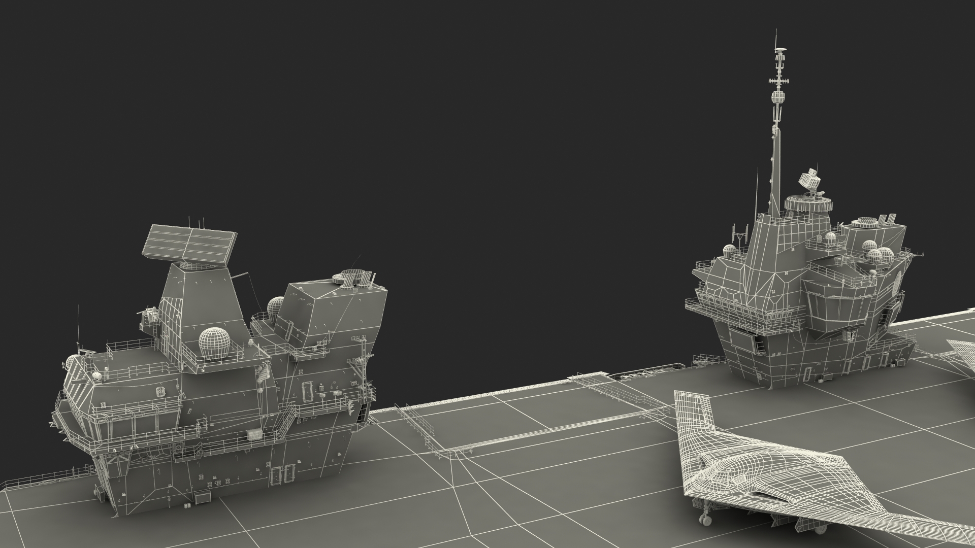 3D model Armed HMS Queen Elizabeth