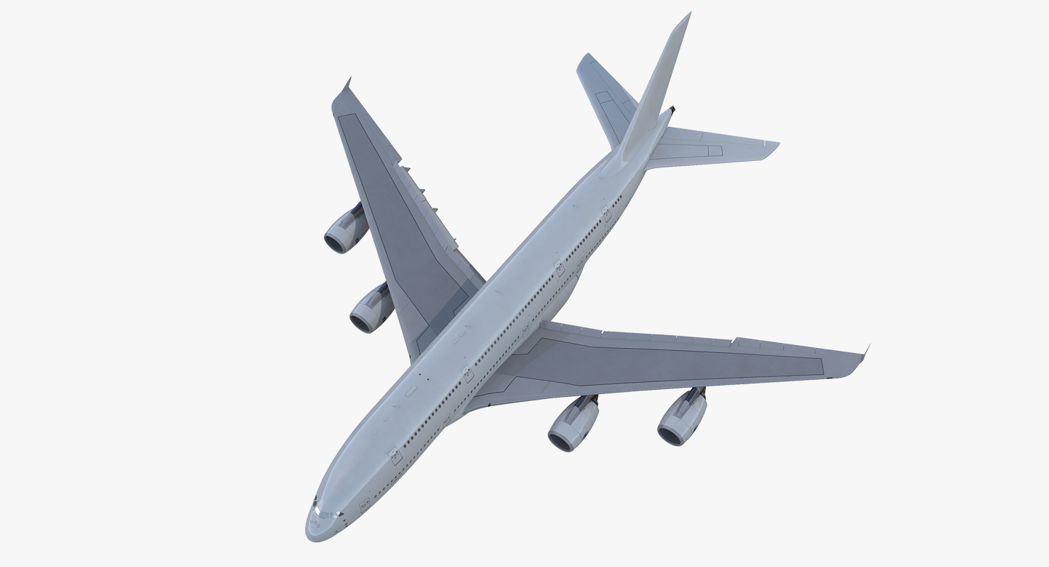 3D model Airbus A380 900 Generic Rigged