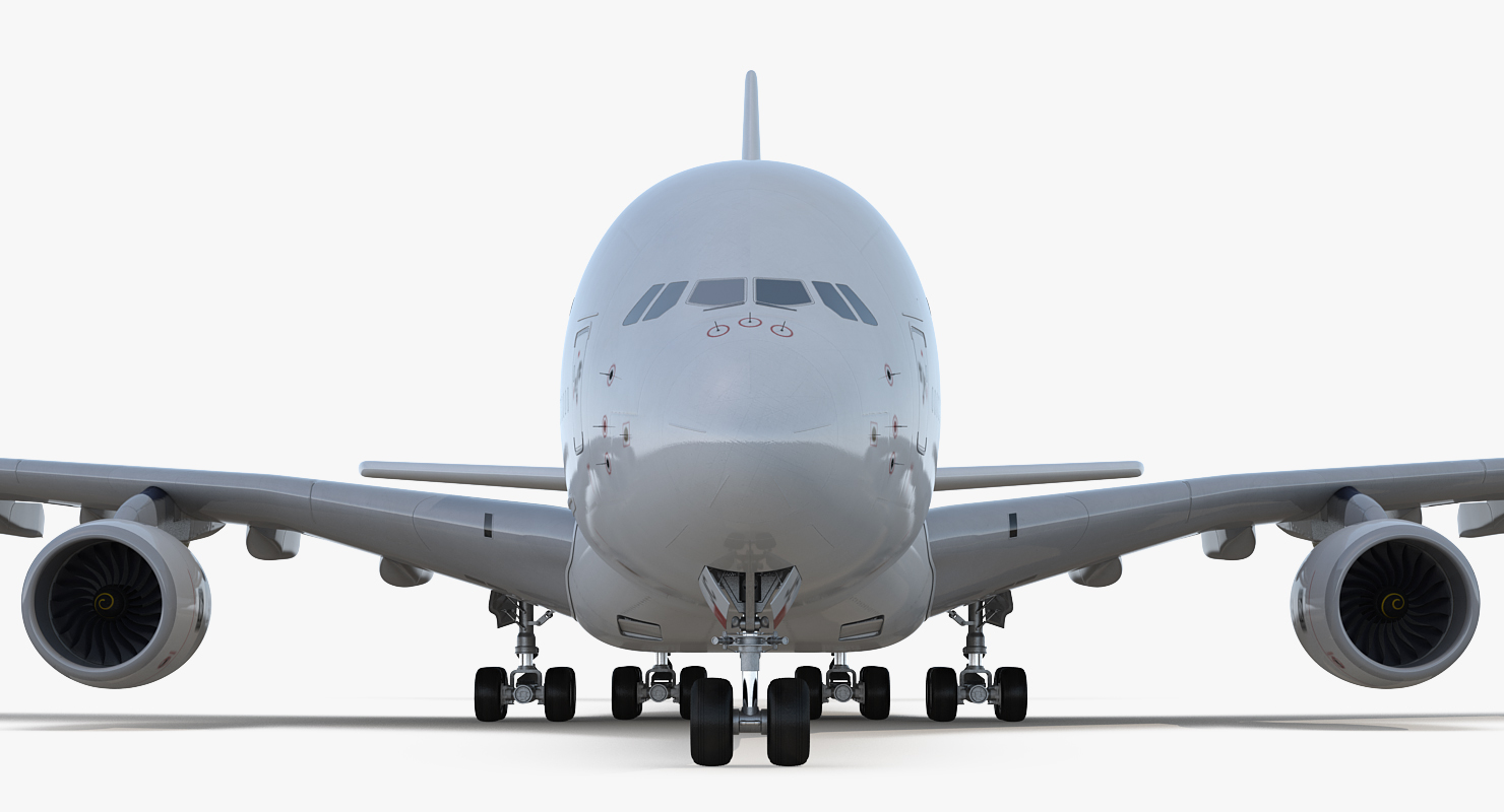 3D model Airbus A380 900 Generic Rigged