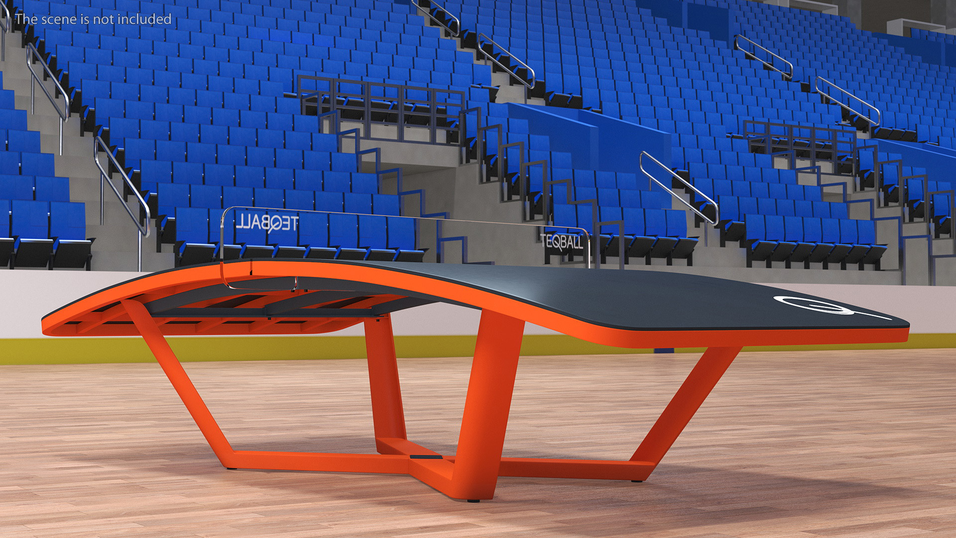 3D Teqball Table model