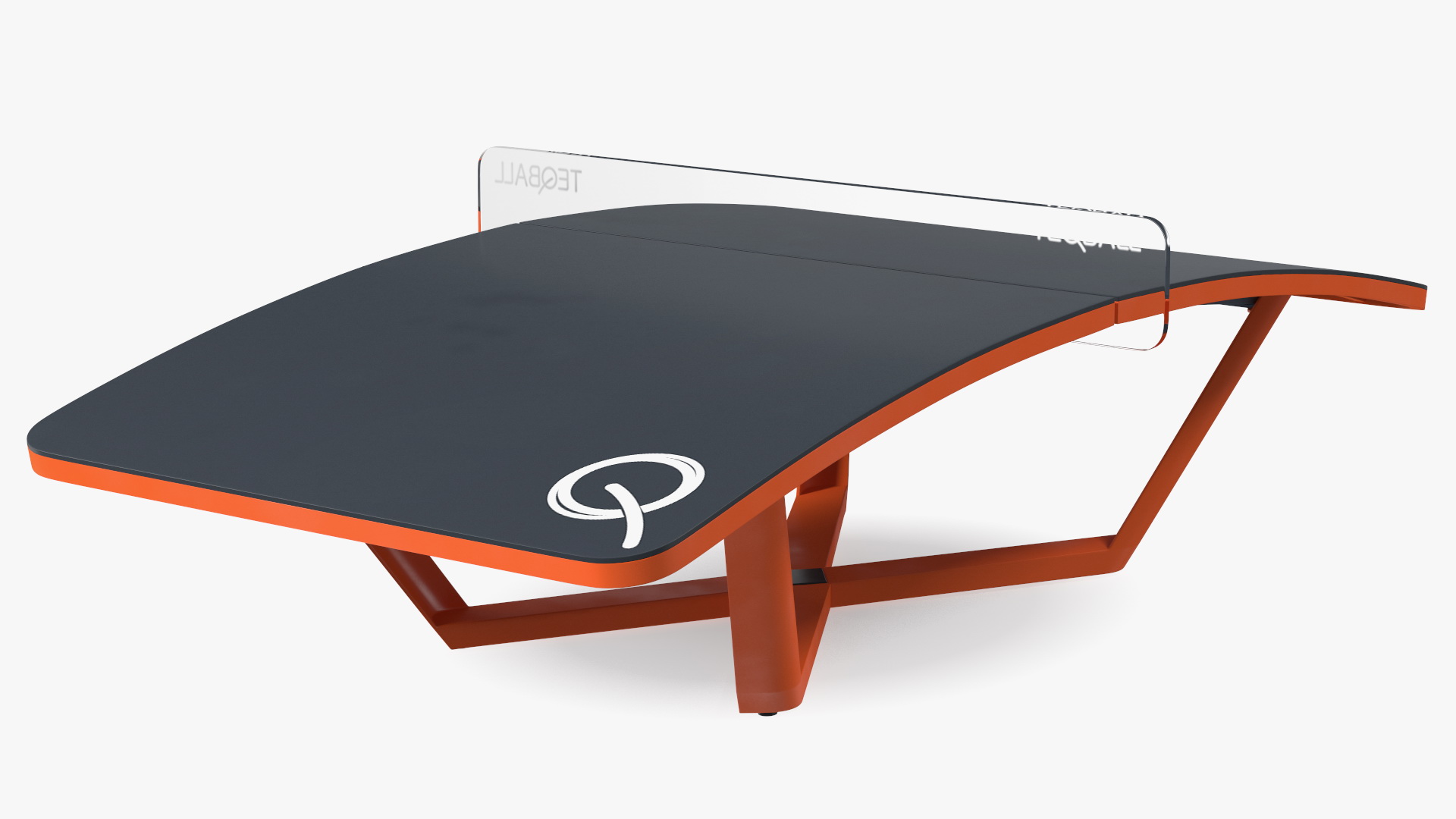 3D Teqball Table model