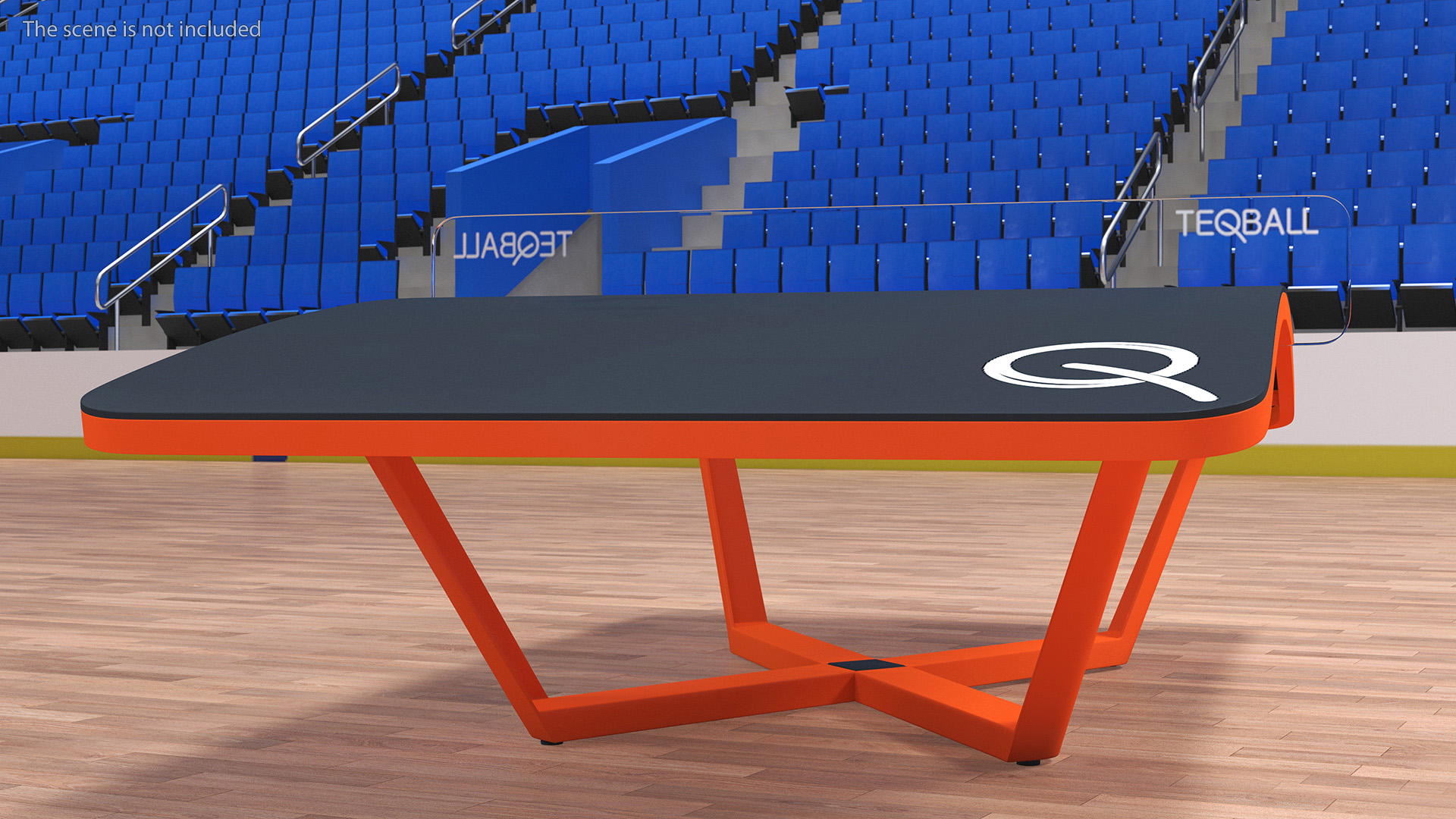 3D Teqball Table model