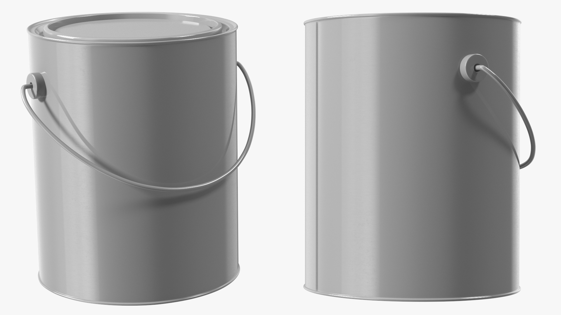 Paint Bucket Closed 3D model