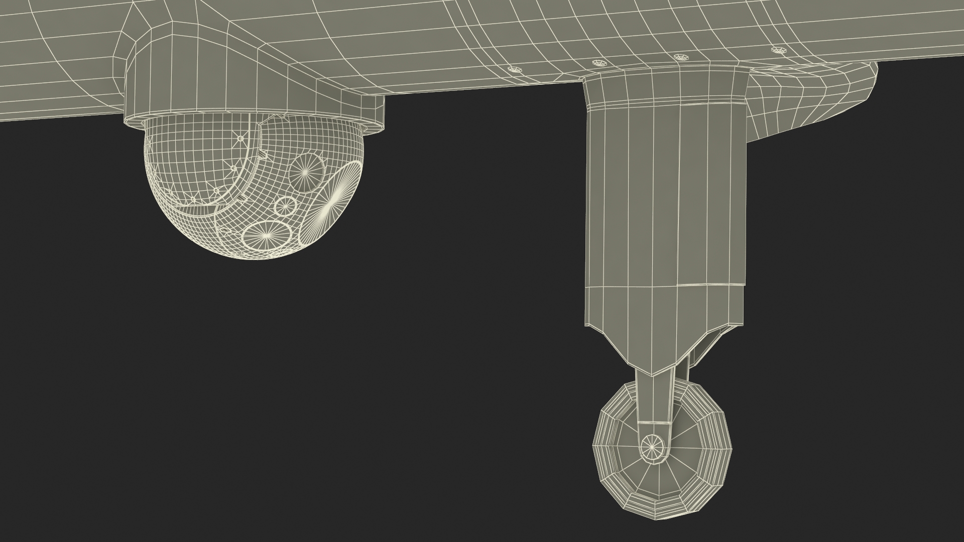 Hermes 450 Multi-Role High Performance Tactical UAS Rigged for Maya 3D