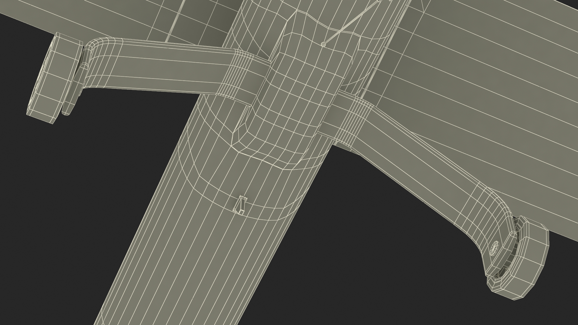 Hermes 450 Multi-Role High Performance Tactical UAS Rigged for Maya 3D