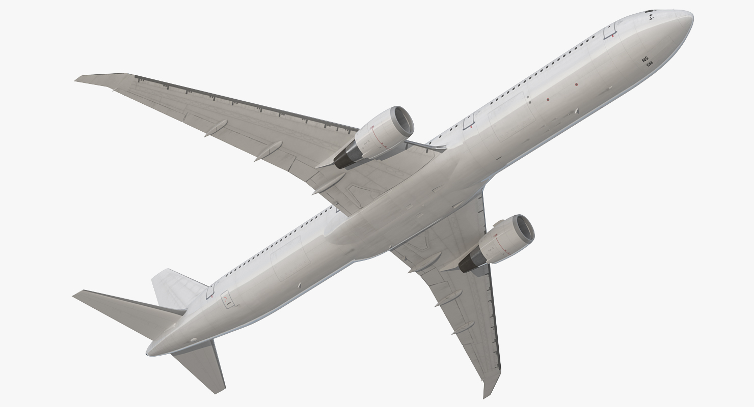 3D Boeing 767 400 with Interior Generic