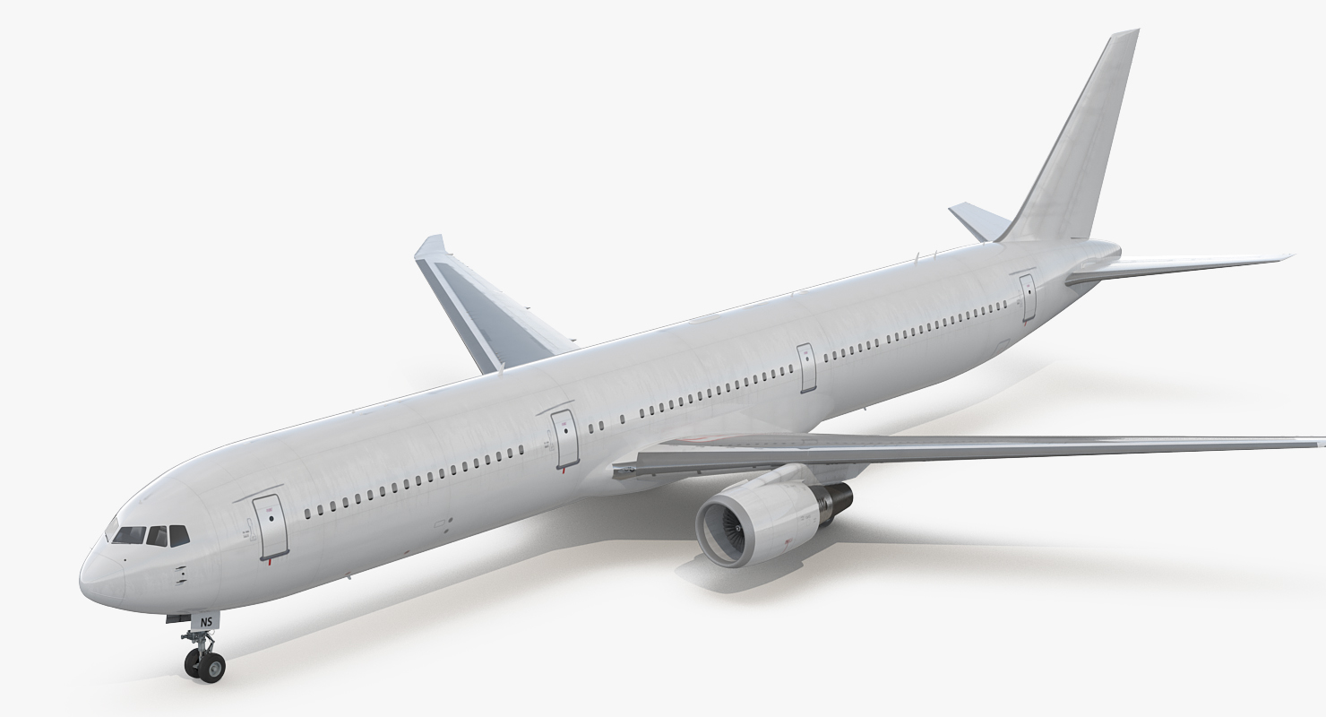 3D Boeing 767 400 with Interior Generic