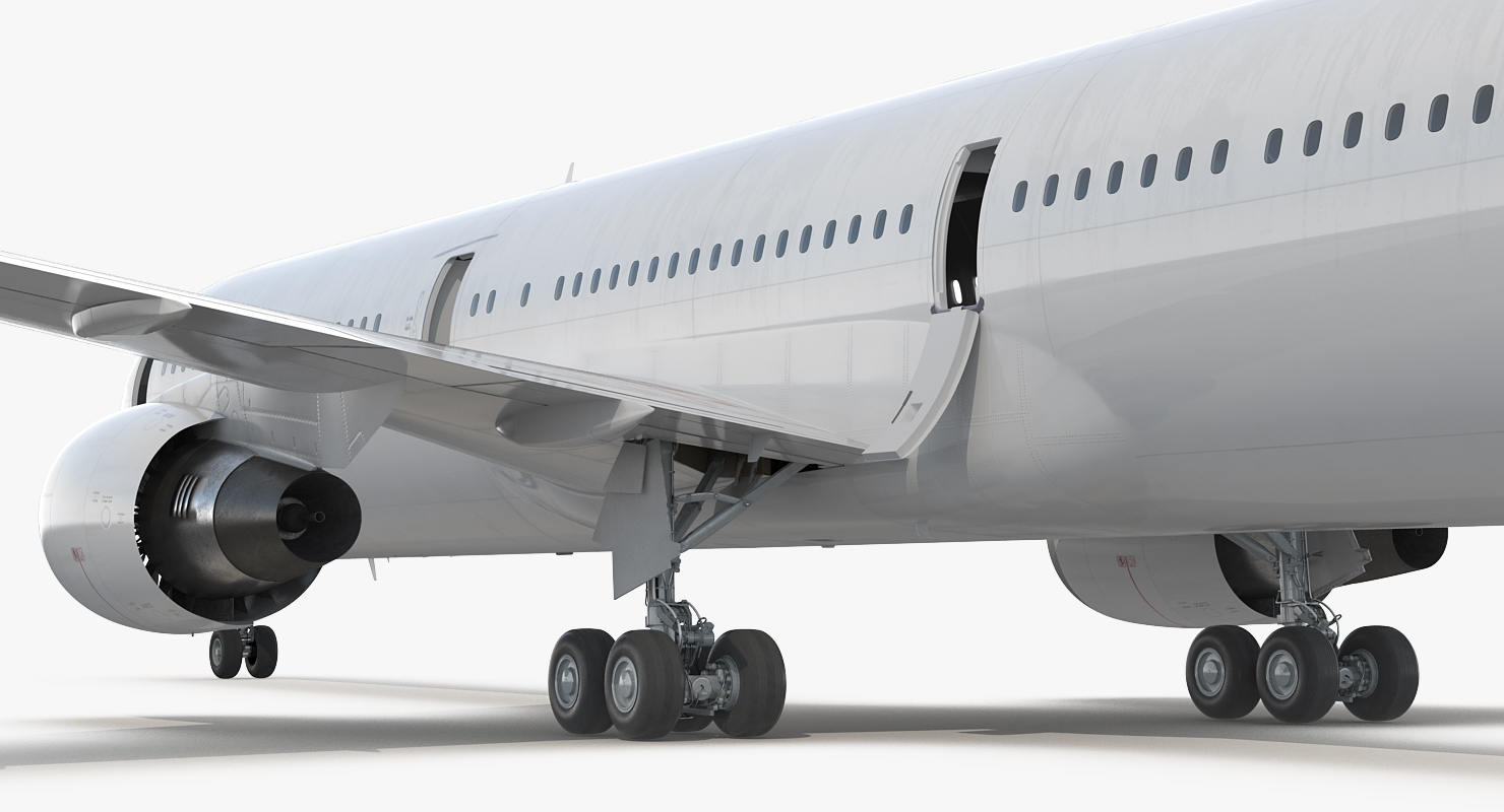 3D Boeing 767 400 with Interior Generic