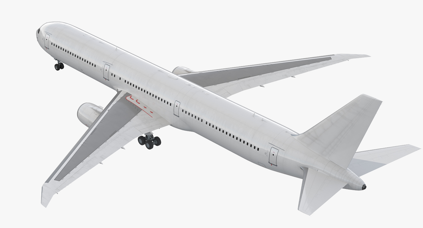 3D Boeing 767 400 with Interior Generic