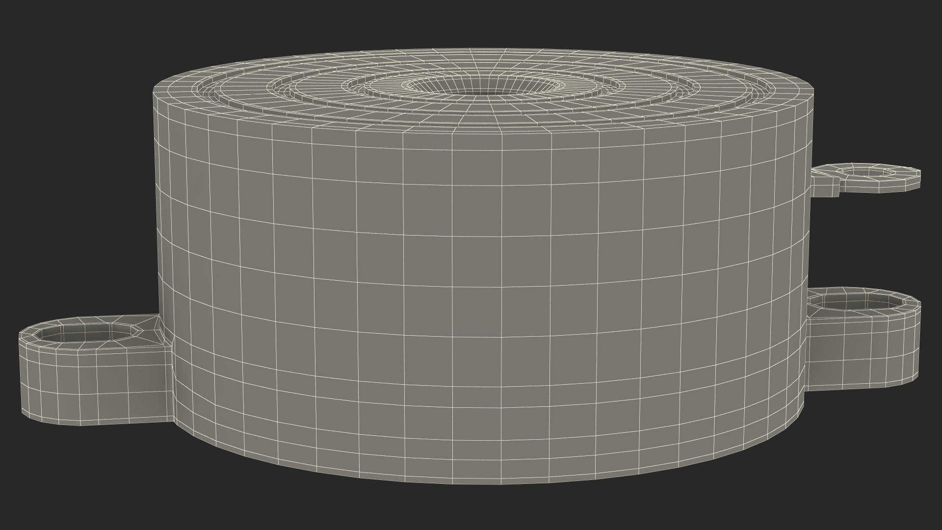 Sound Buzzer Grey 3D