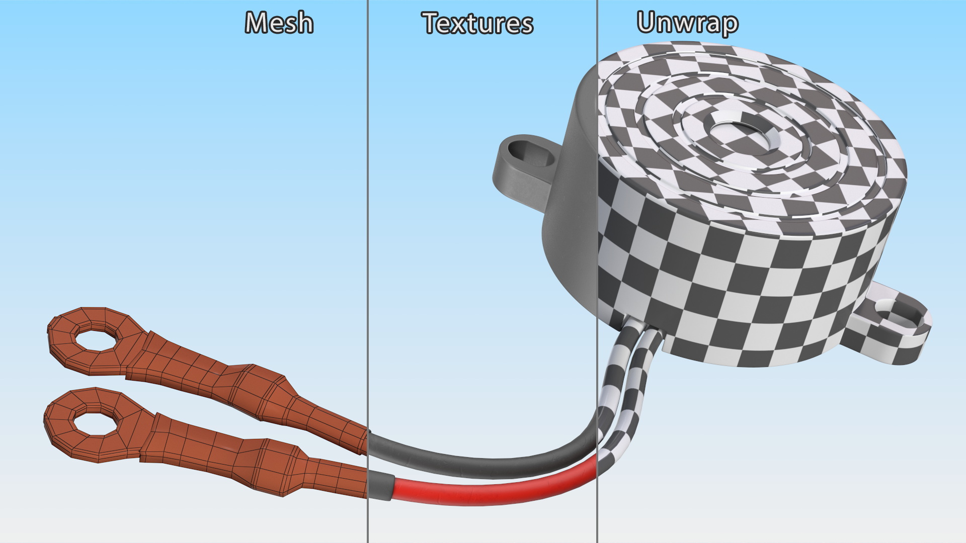 Sound Buzzer Grey 3D