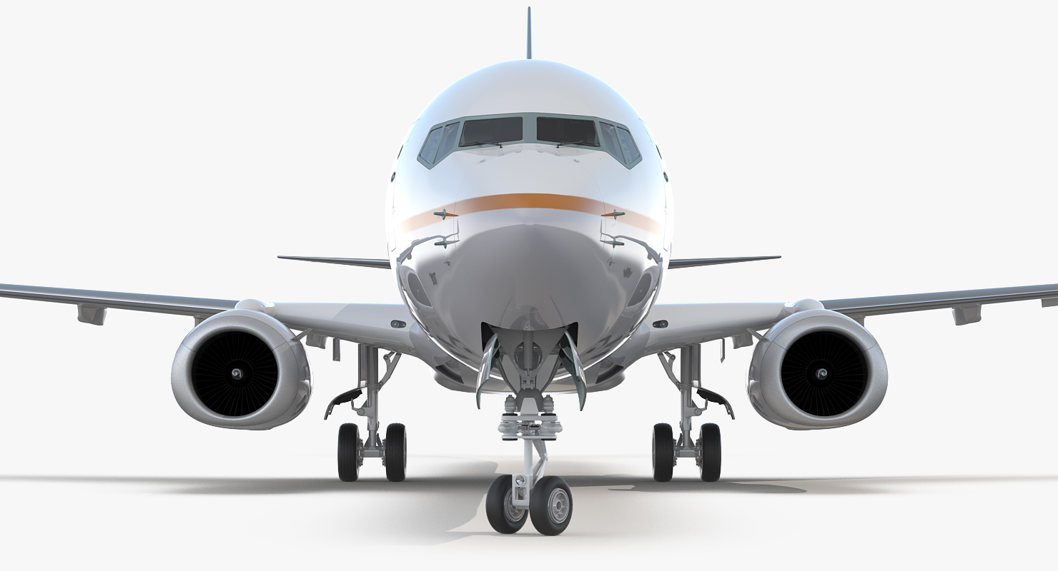 3D Boeing 737 900 with Interior and Cockpit United Airlines