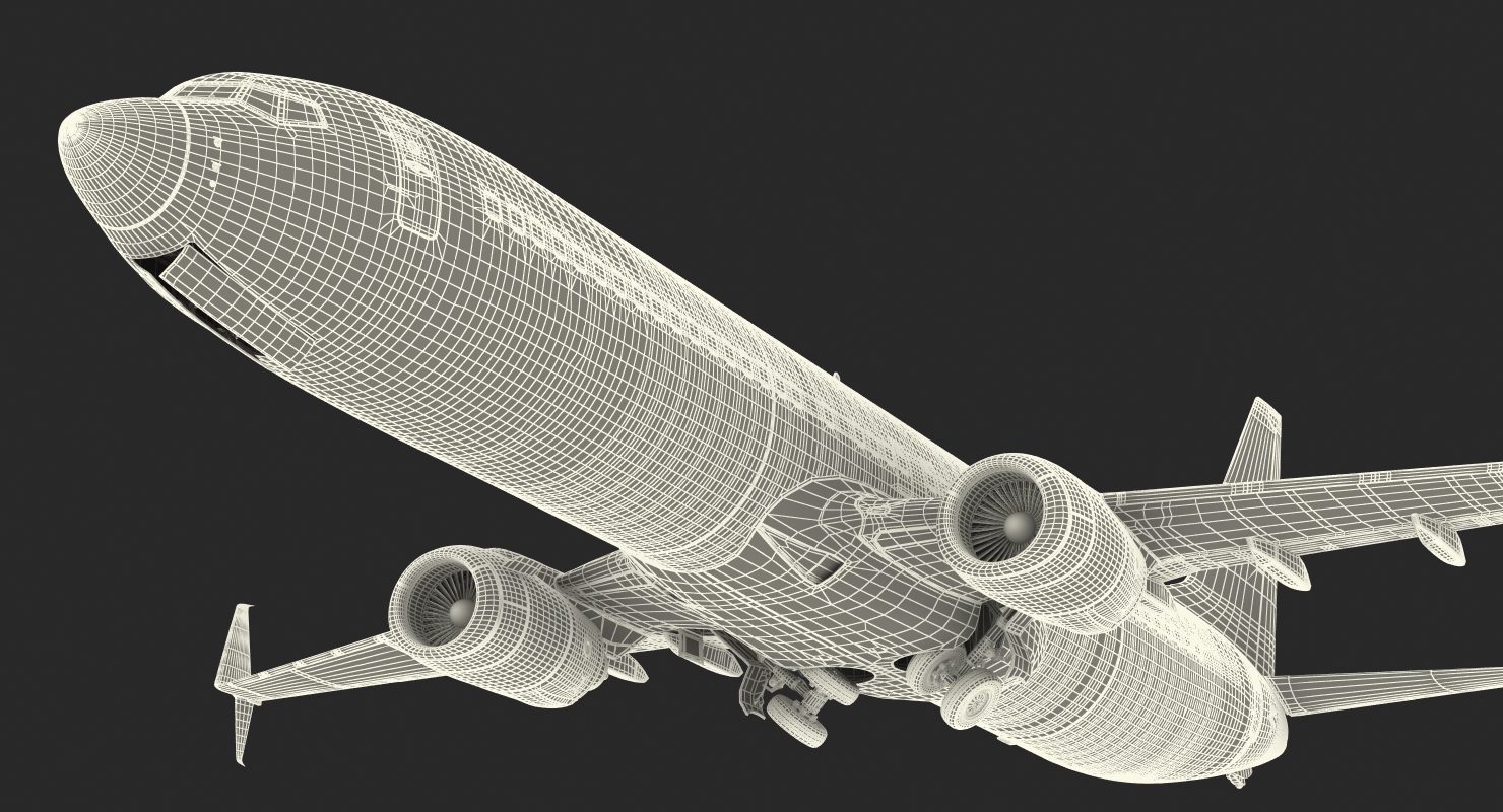 3D Boeing 737 900 with Interior and Cockpit United Airlines