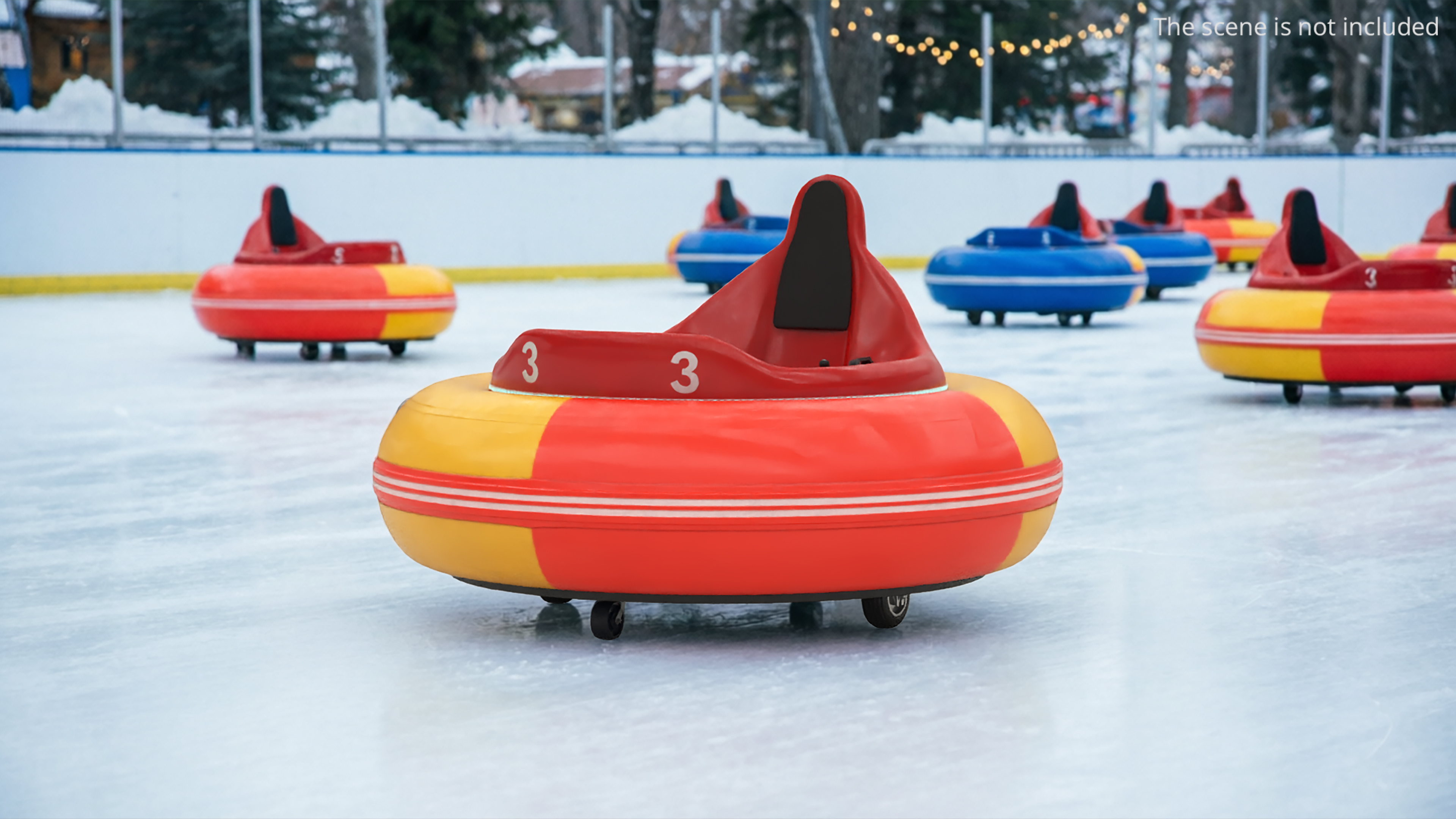 Inflatable Ice Bumper Drift Car - view 2