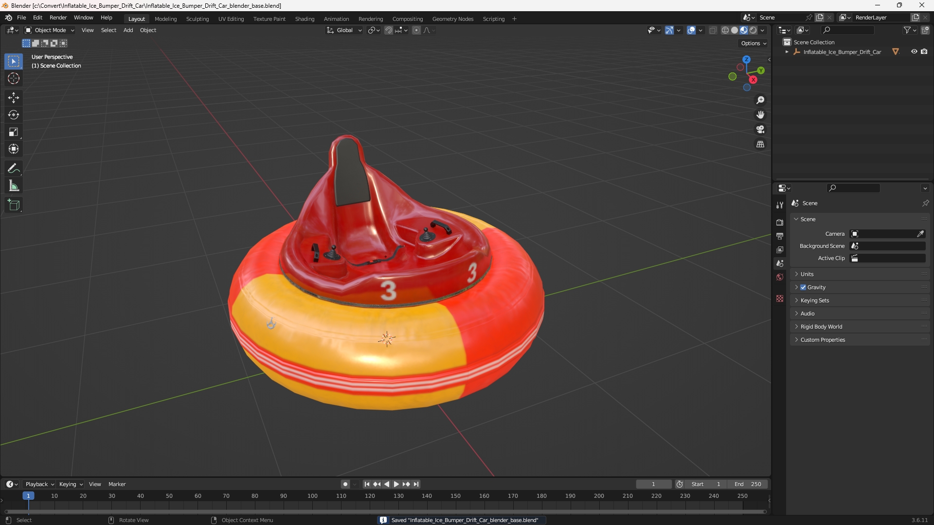 Inflatable Ice Bumper Drift Car - view 10
