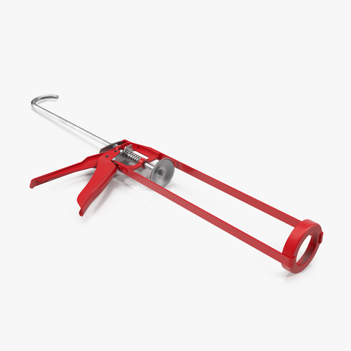 Caulking Gun 3D Model, view 3