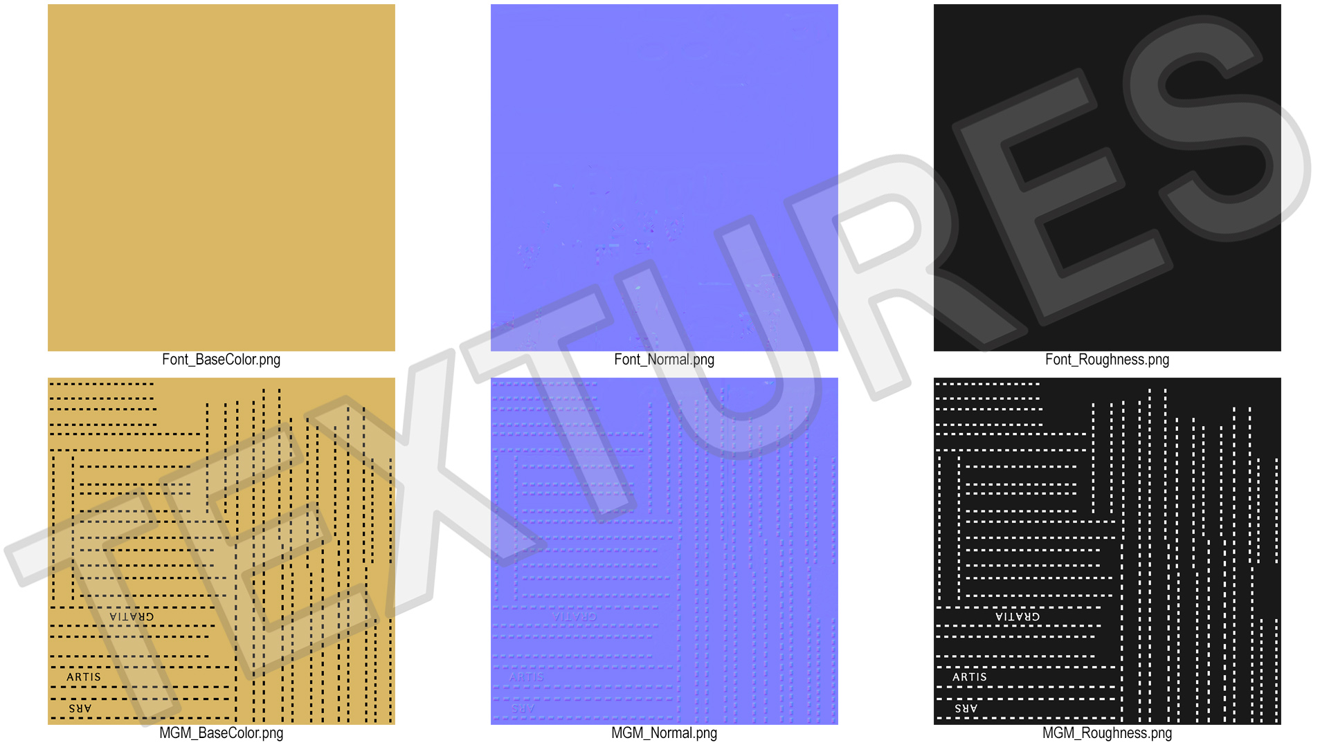 3D Gold Film Emblem