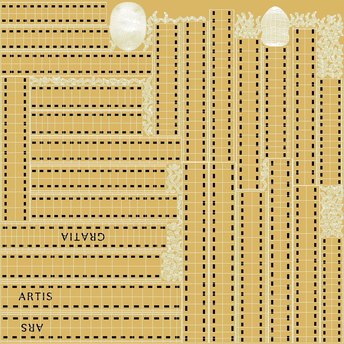 3D Gold Film Emblem