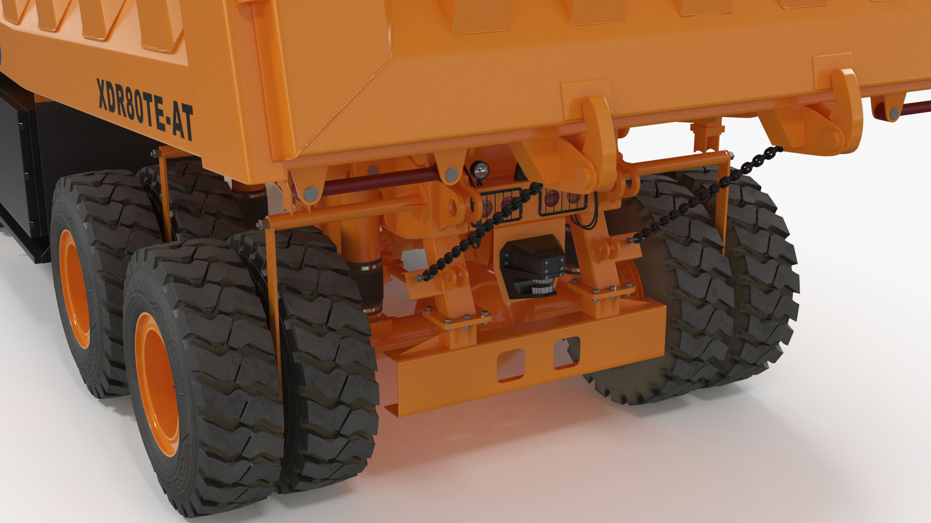 New XCMG Autonomous Electric Mining Truck Rigged for Maya 3D