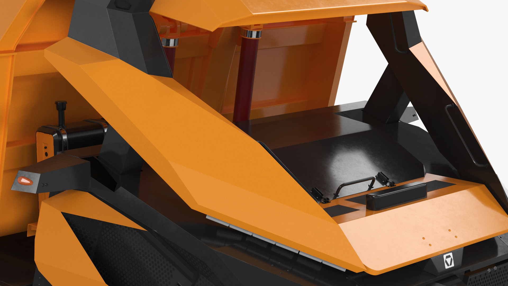 New XCMG Autonomous Electric Mining Truck Rigged for Maya 3D