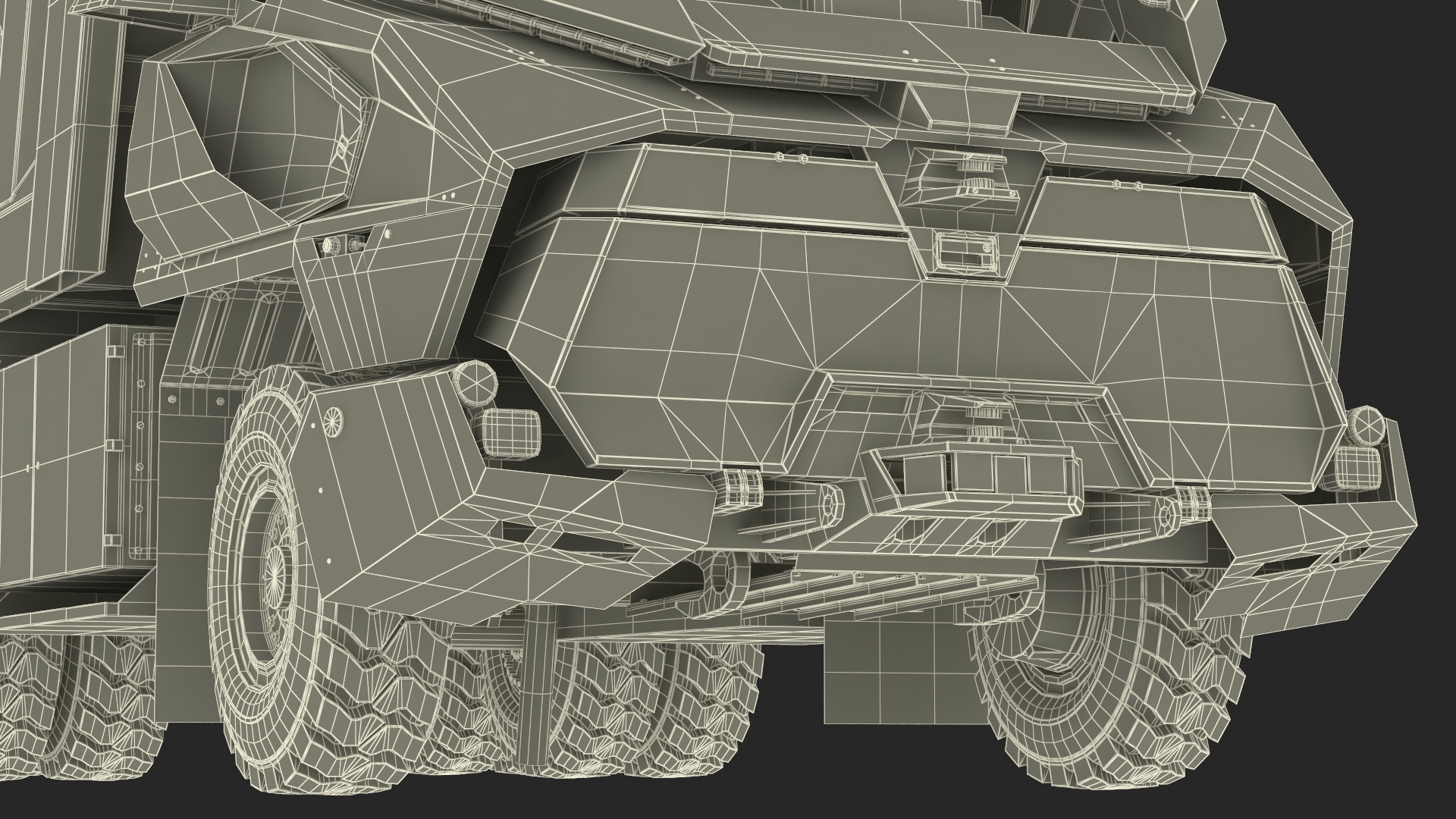 New XCMG Autonomous Electric Mining Truck Rigged for Maya 3D