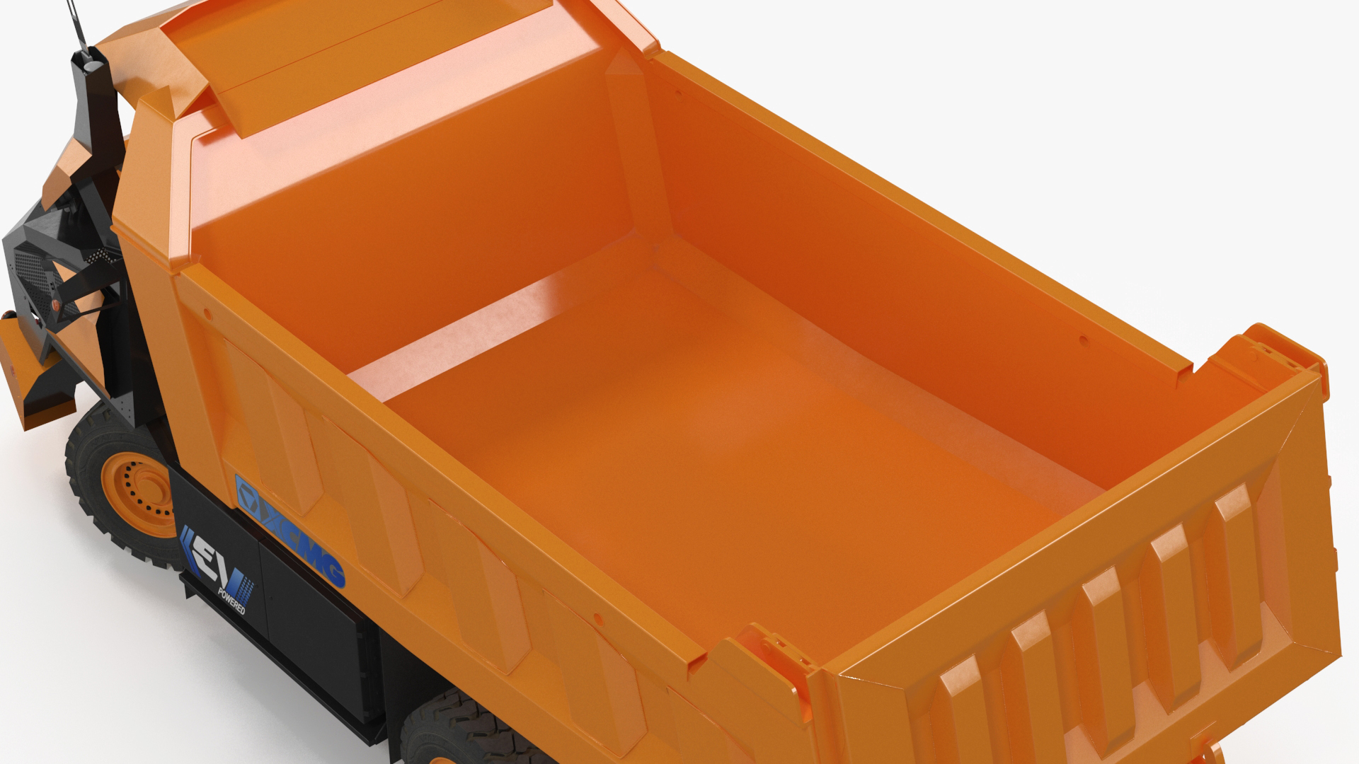 New XCMG Autonomous Electric Mining Truck Rigged for Maya 3D