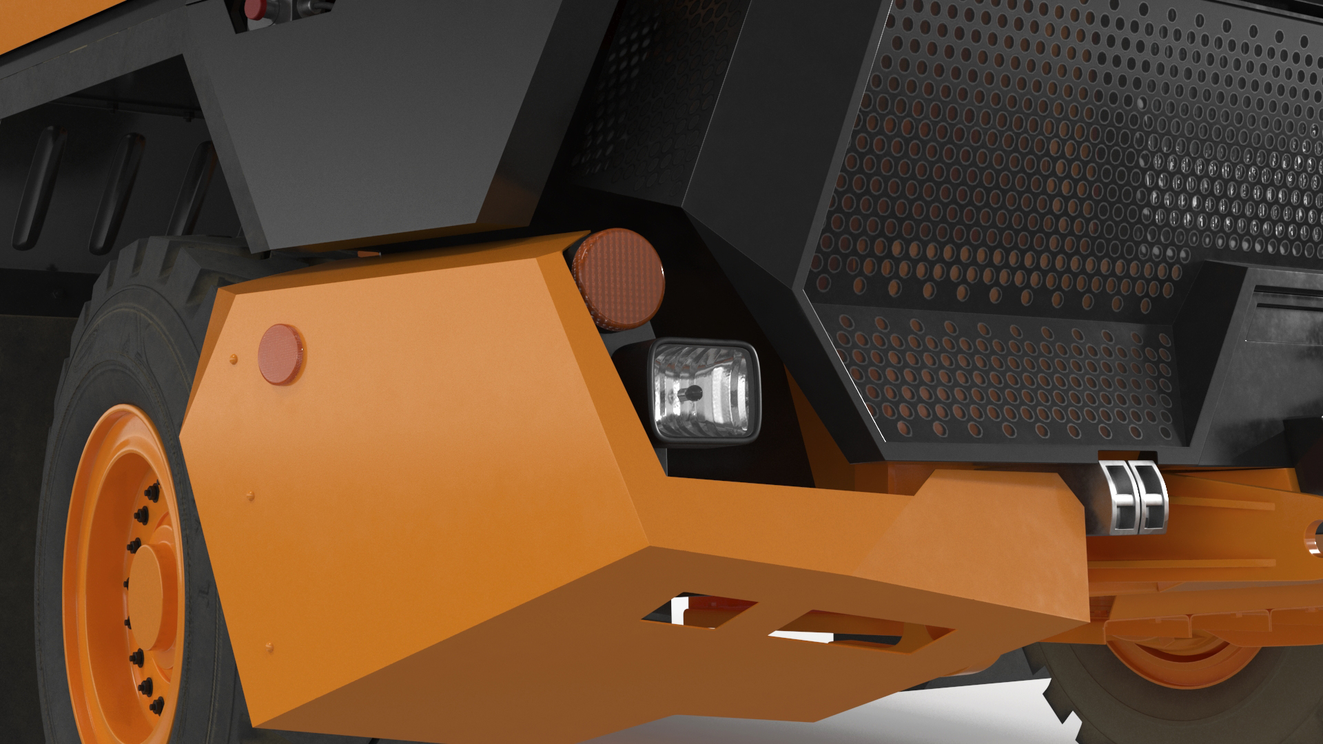 New XCMG Autonomous Electric Mining Truck Rigged for Maya 3D