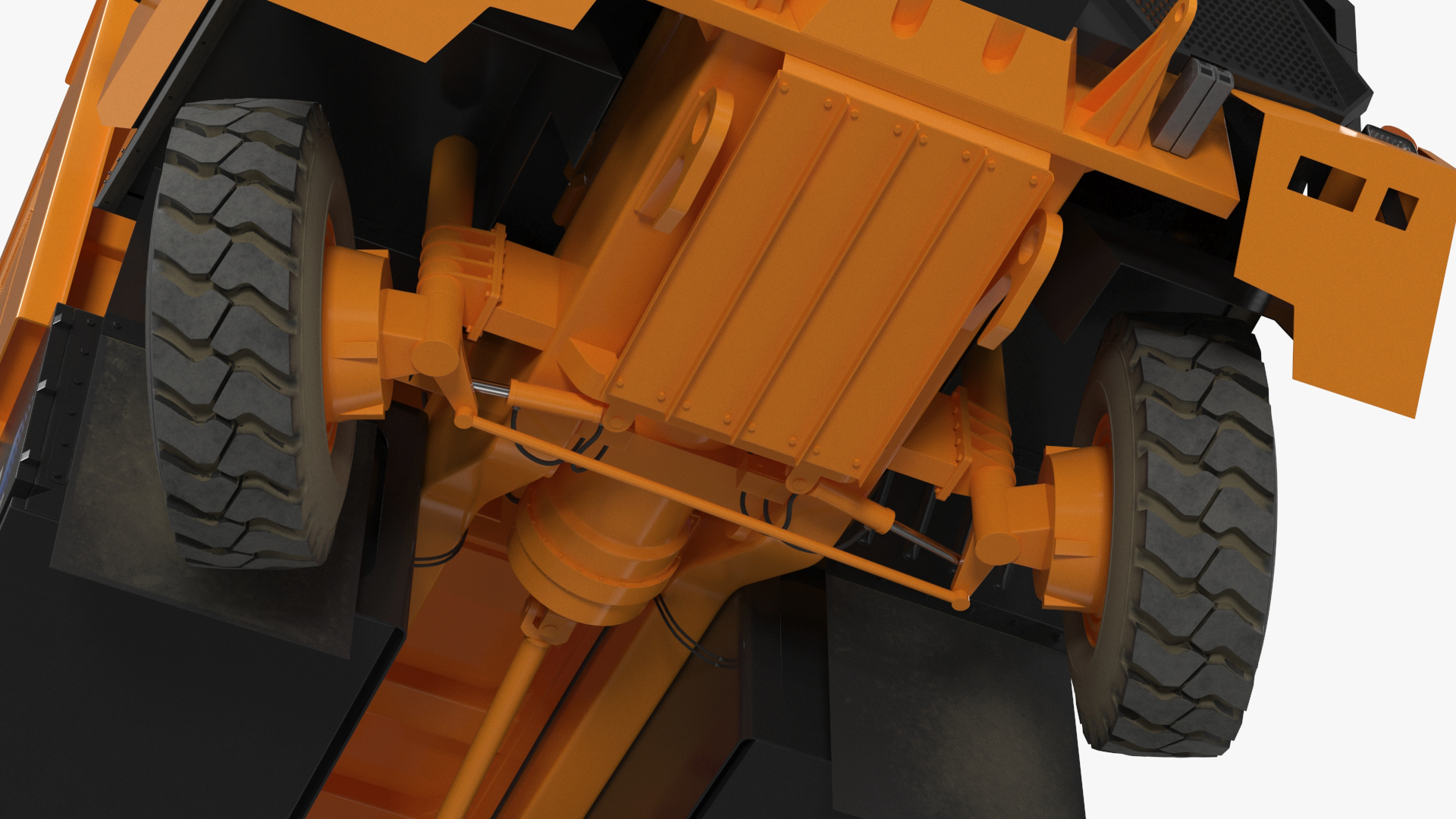 New XCMG Autonomous Electric Mining Truck Rigged for Maya 3D
