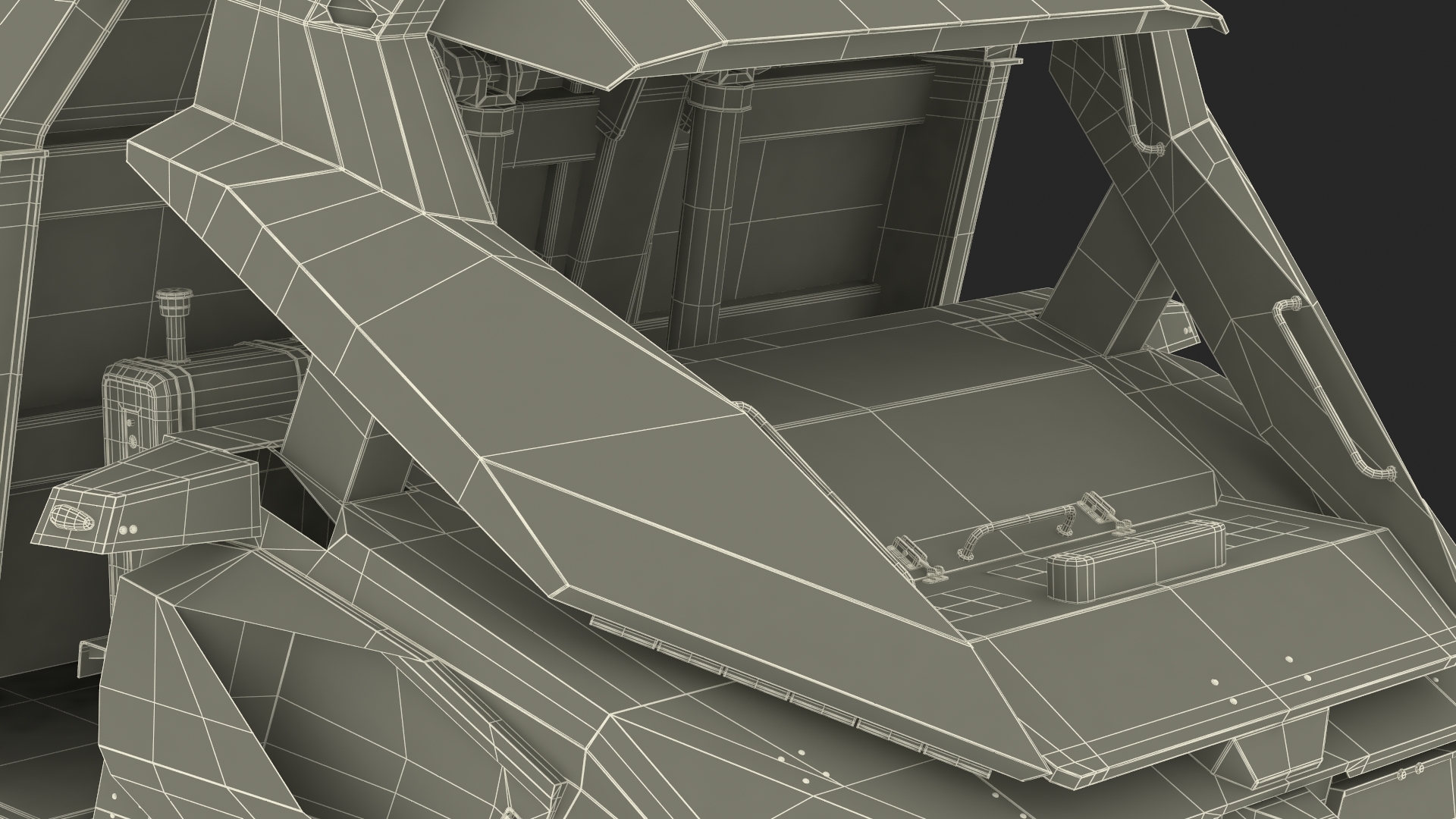 New XCMG Autonomous Electric Mining Truck Rigged for Maya 3D
