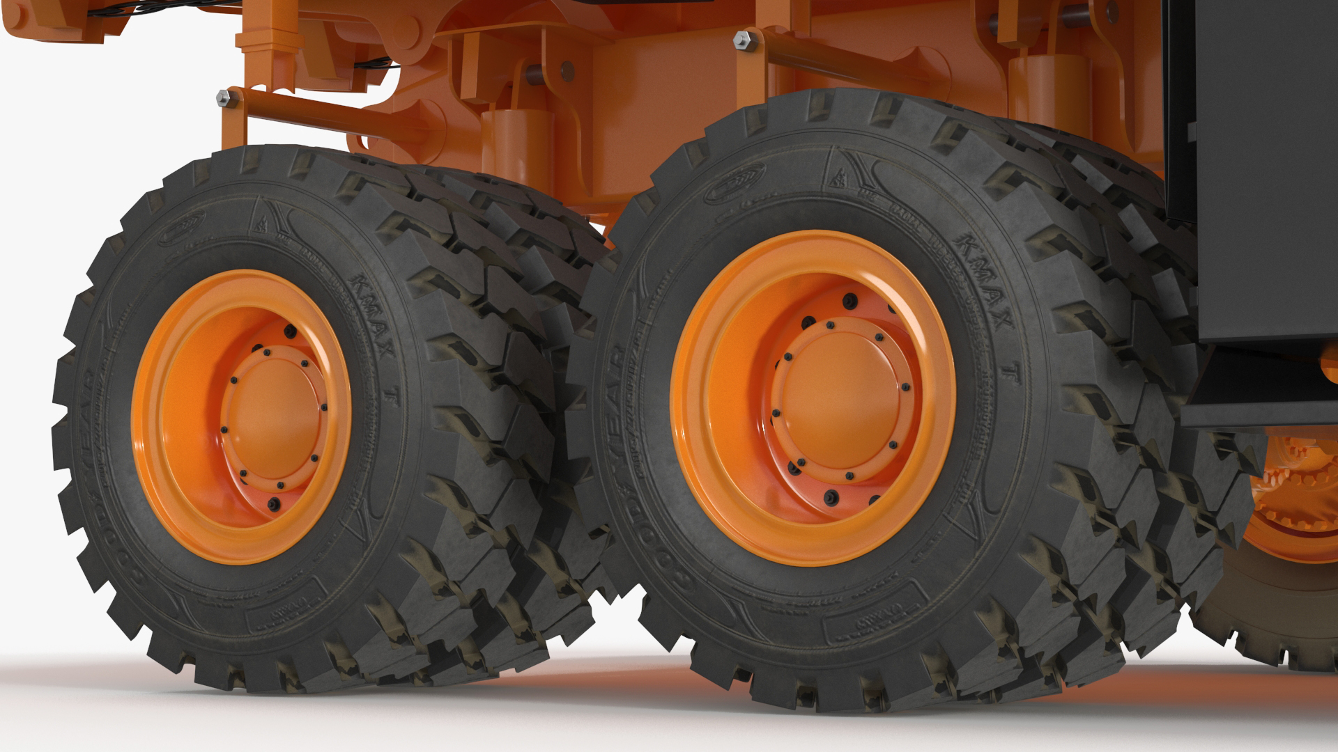 New XCMG Autonomous Electric Mining Truck Rigged for Maya 3D
