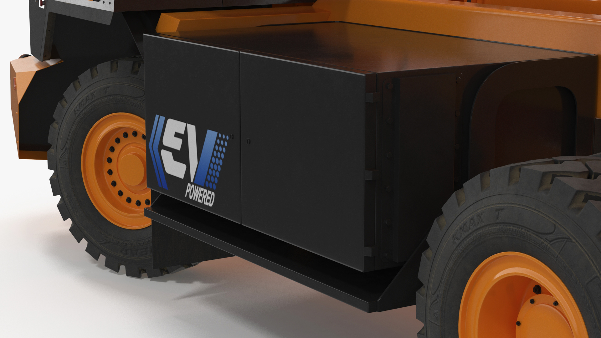 New XCMG Autonomous Electric Mining Truck Rigged for Maya 3D