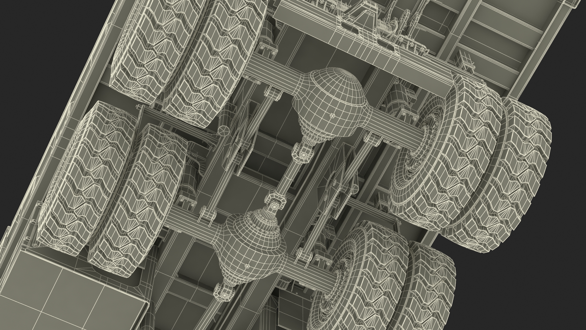 New XCMG Autonomous Electric Mining Truck Rigged for Maya 3D