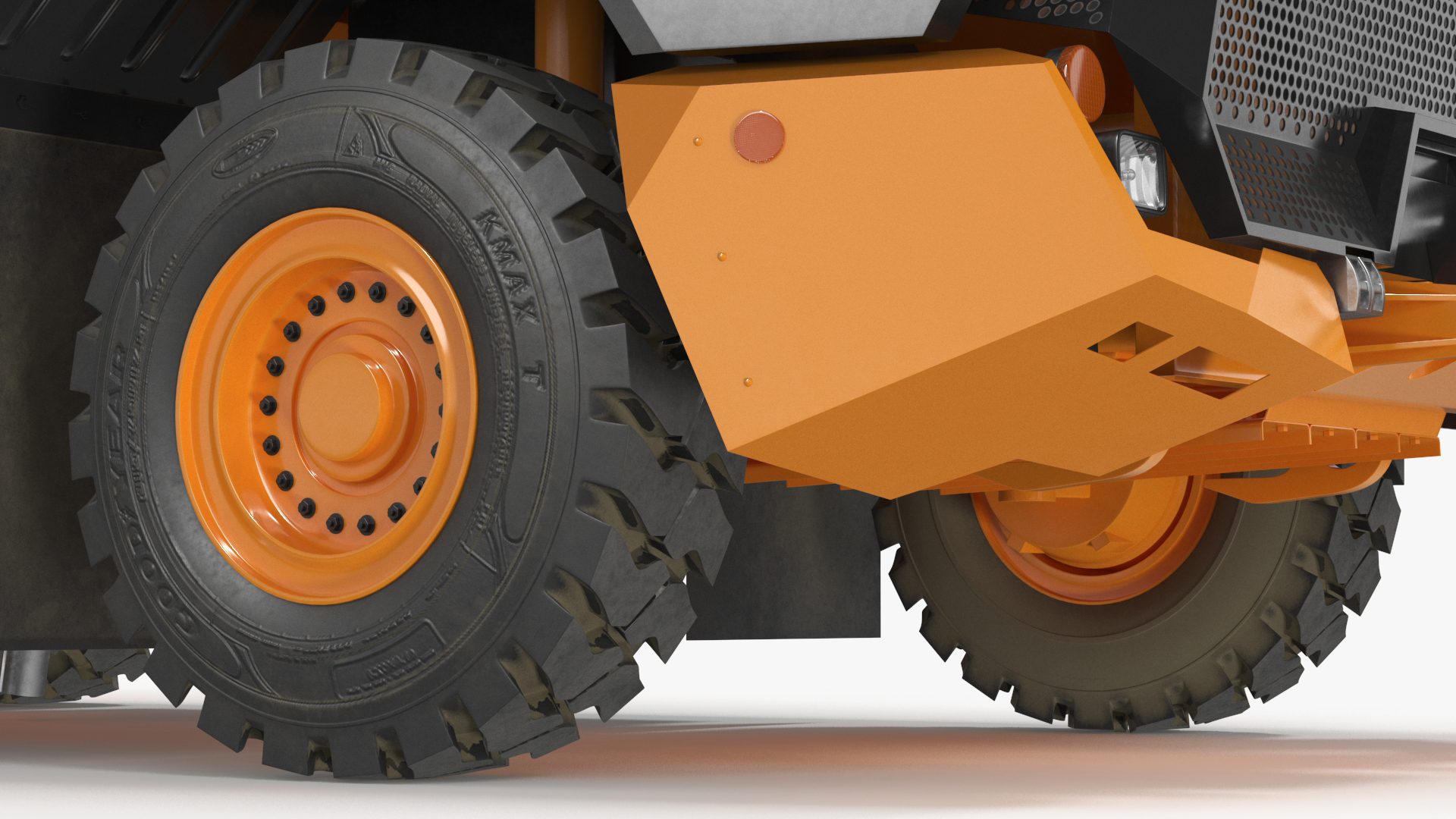 New XCMG Autonomous Electric Mining Truck Rigged for Maya 3D