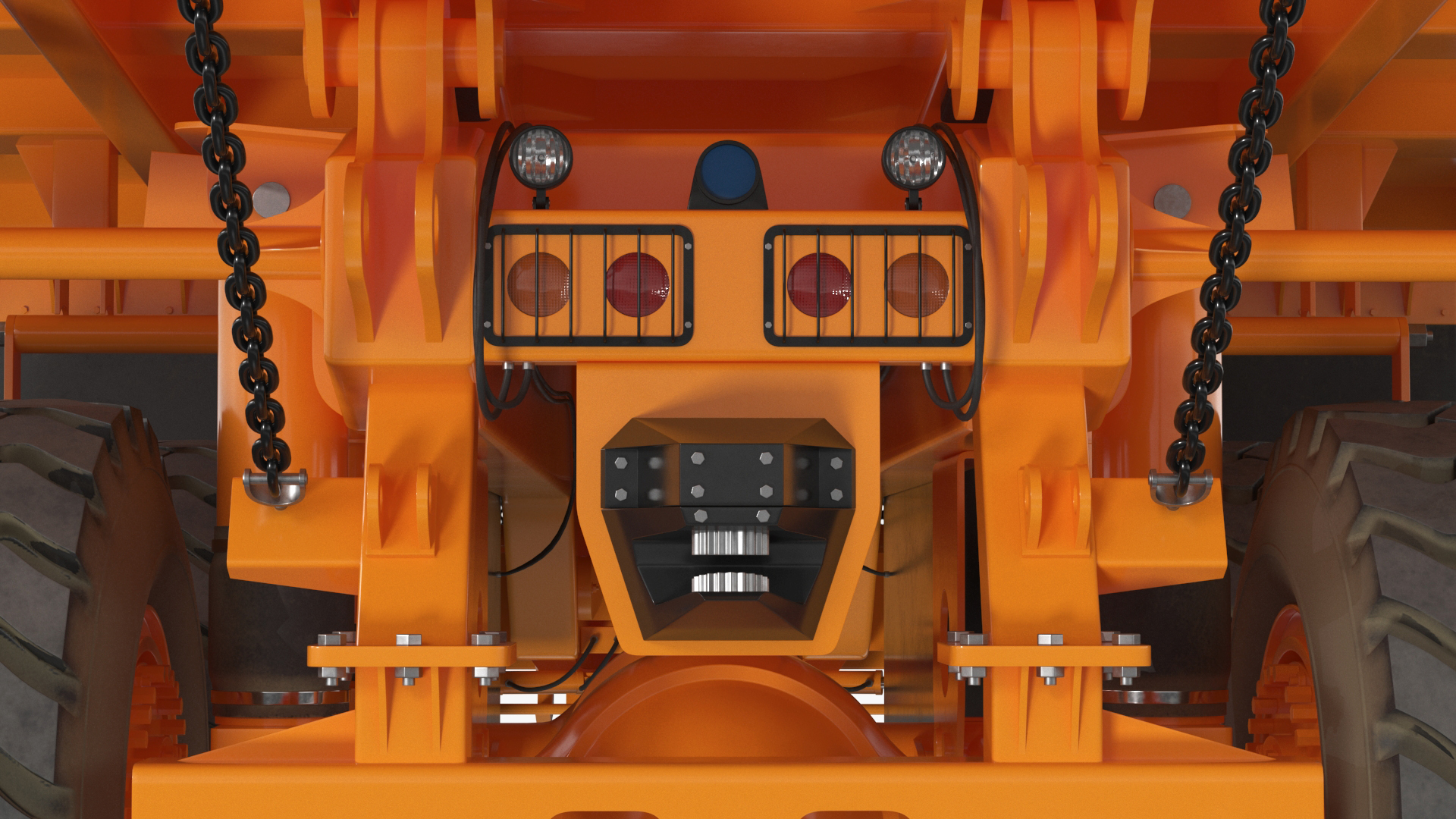New XCMG Autonomous Electric Mining Truck Rigged for Maya 3D