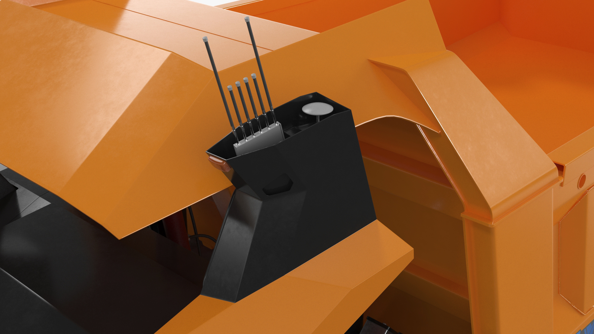 New XCMG Autonomous Electric Mining Truck Rigged for Maya 3D
