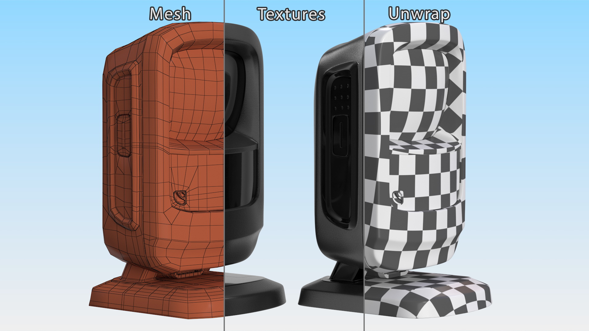 3D Hands Free Barcode Scanner