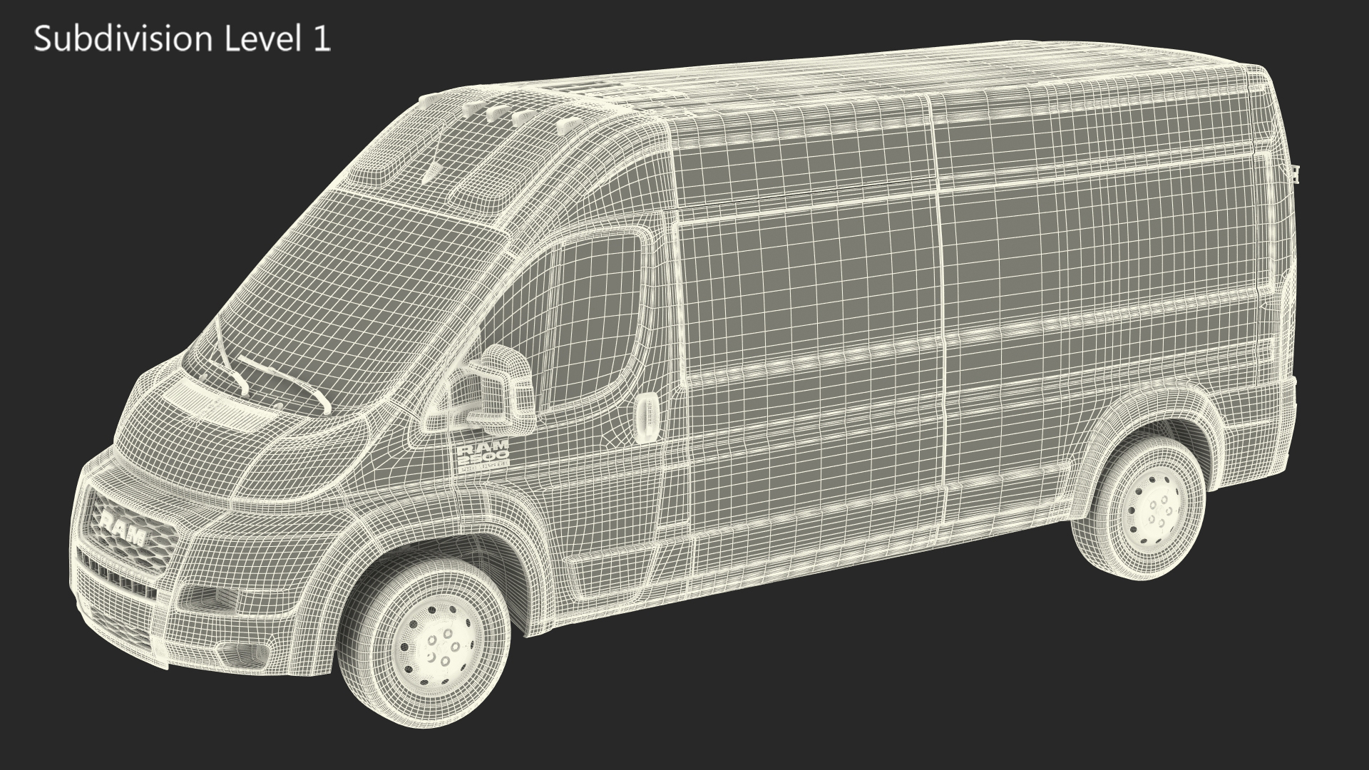 2022 RAM Promaster 159 3D