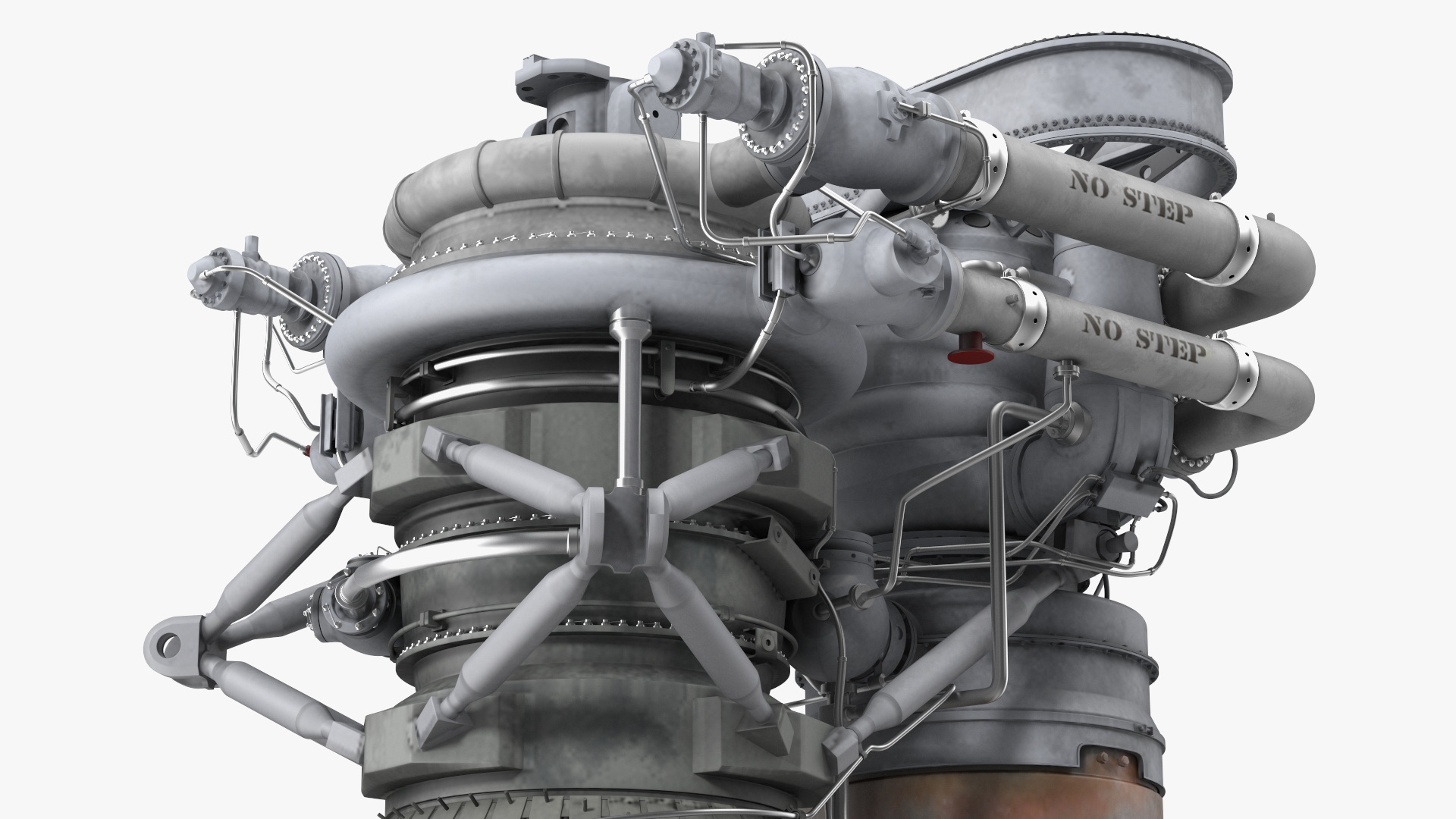 Rocket Engine F-1 3D