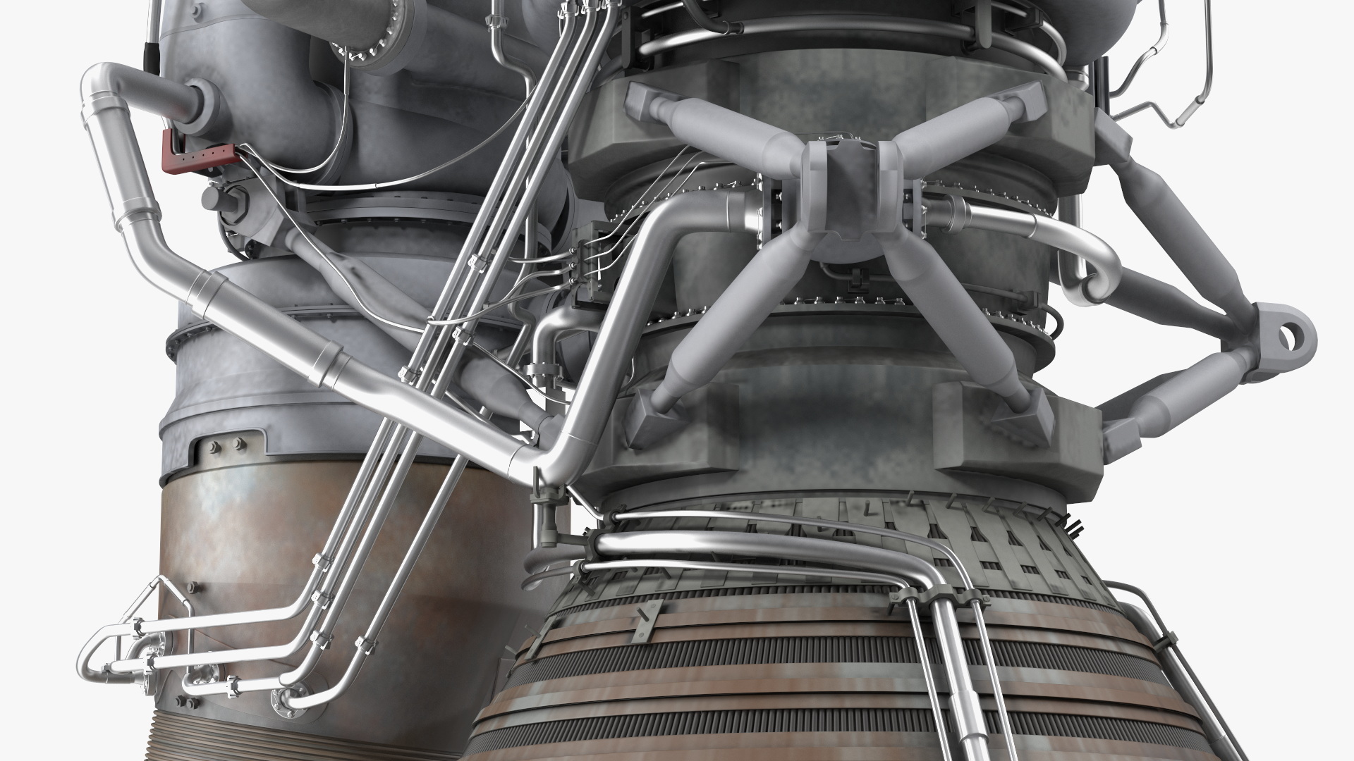 Rocket Engine F-1 3D